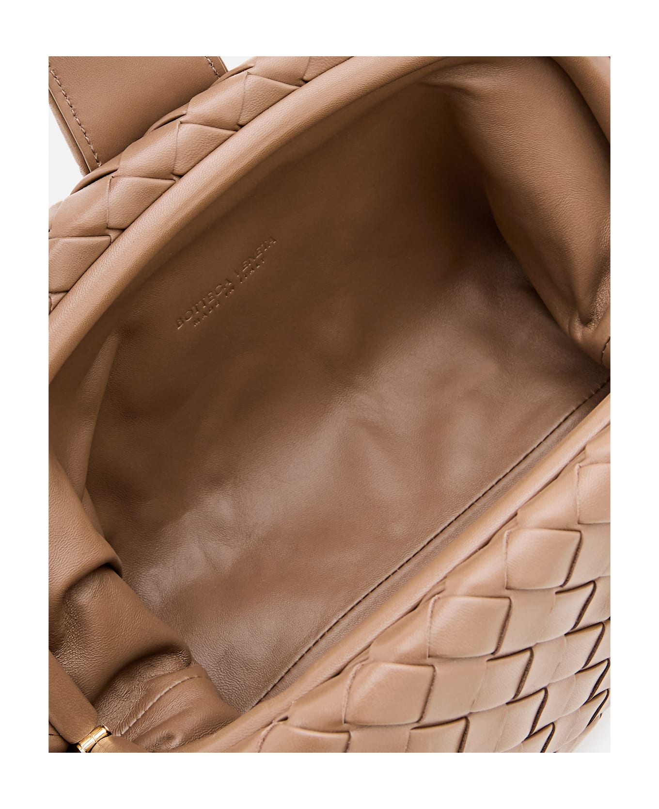 Bottega Veneta Lauren Clutch - Brown