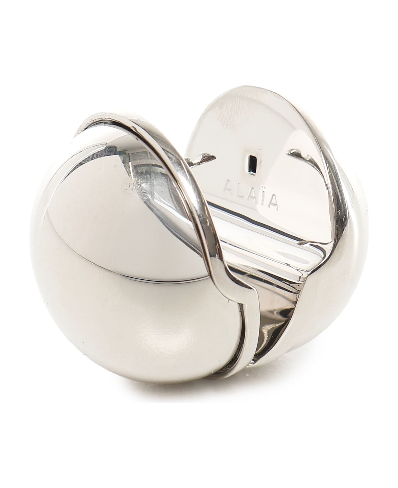 Alaia Sphere Earrings - Silver