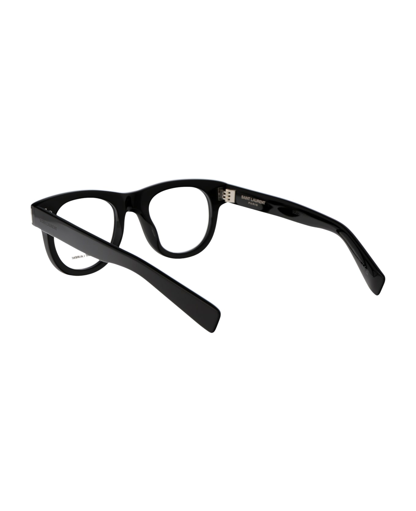 Saint Laurent Eyewear Sl 571 Opt Glasses - 001 BLACK BLACK TRANSPARENT