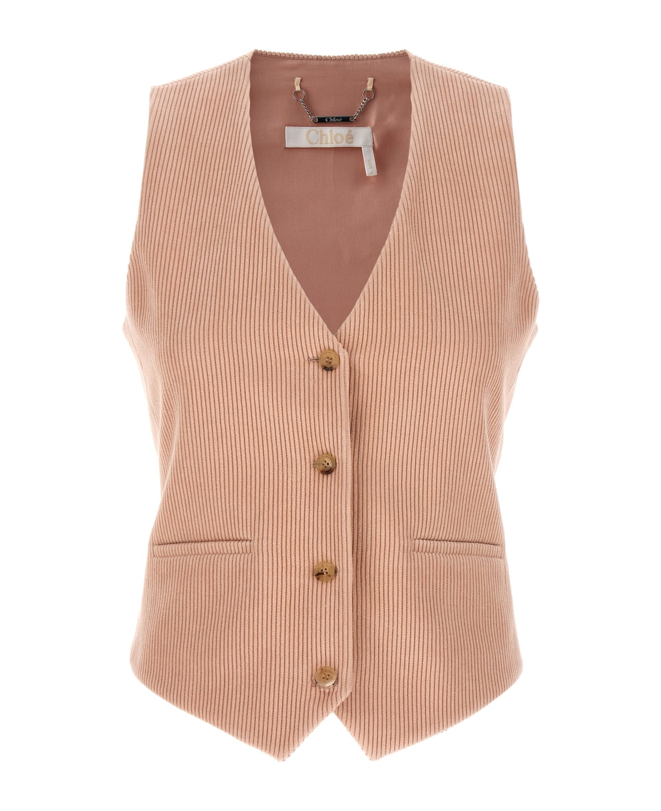 Chloé Corduroy Vest - Pink ベスト