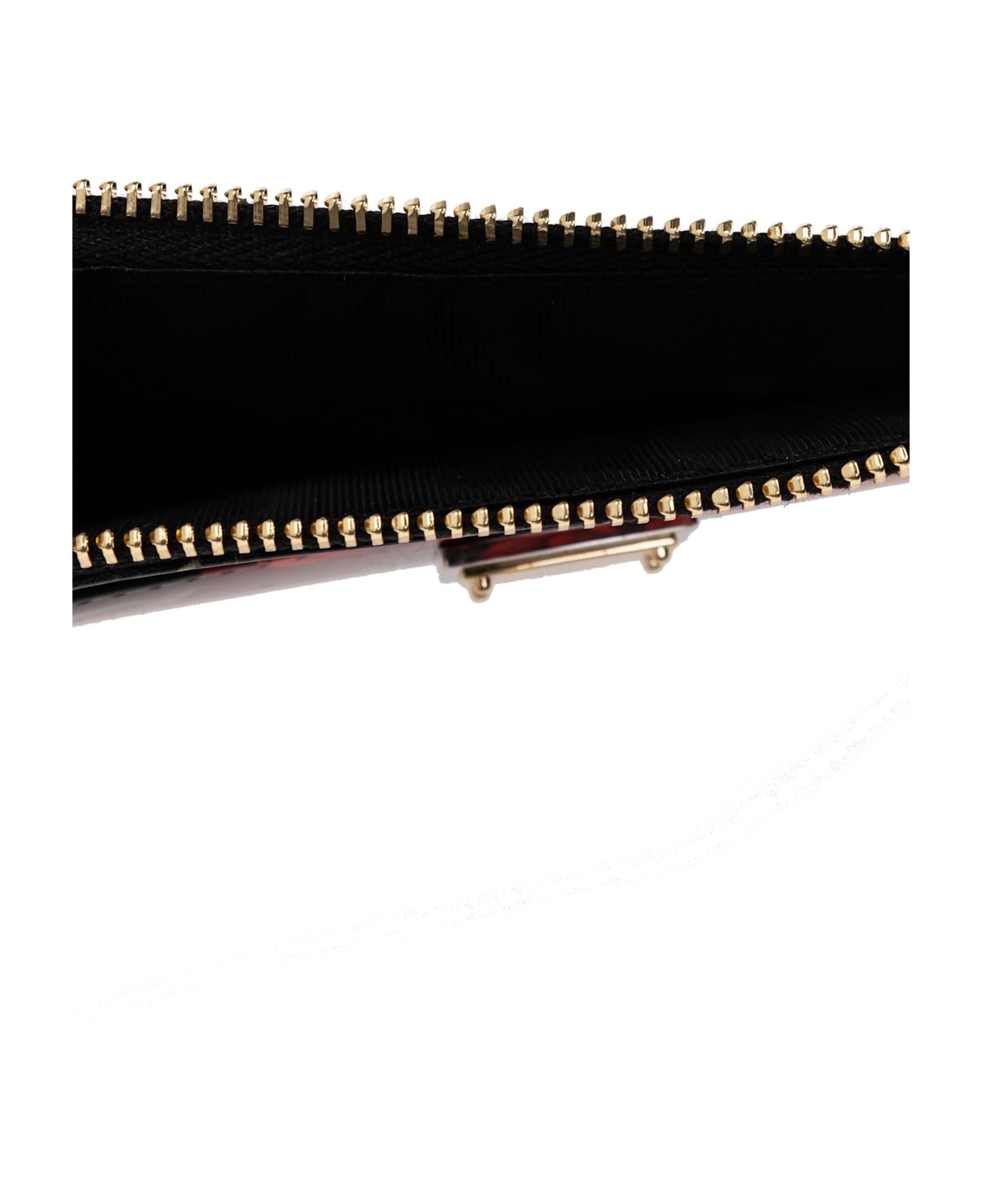 Dolce & Gabbana Wallet With Floral Motif - Pink