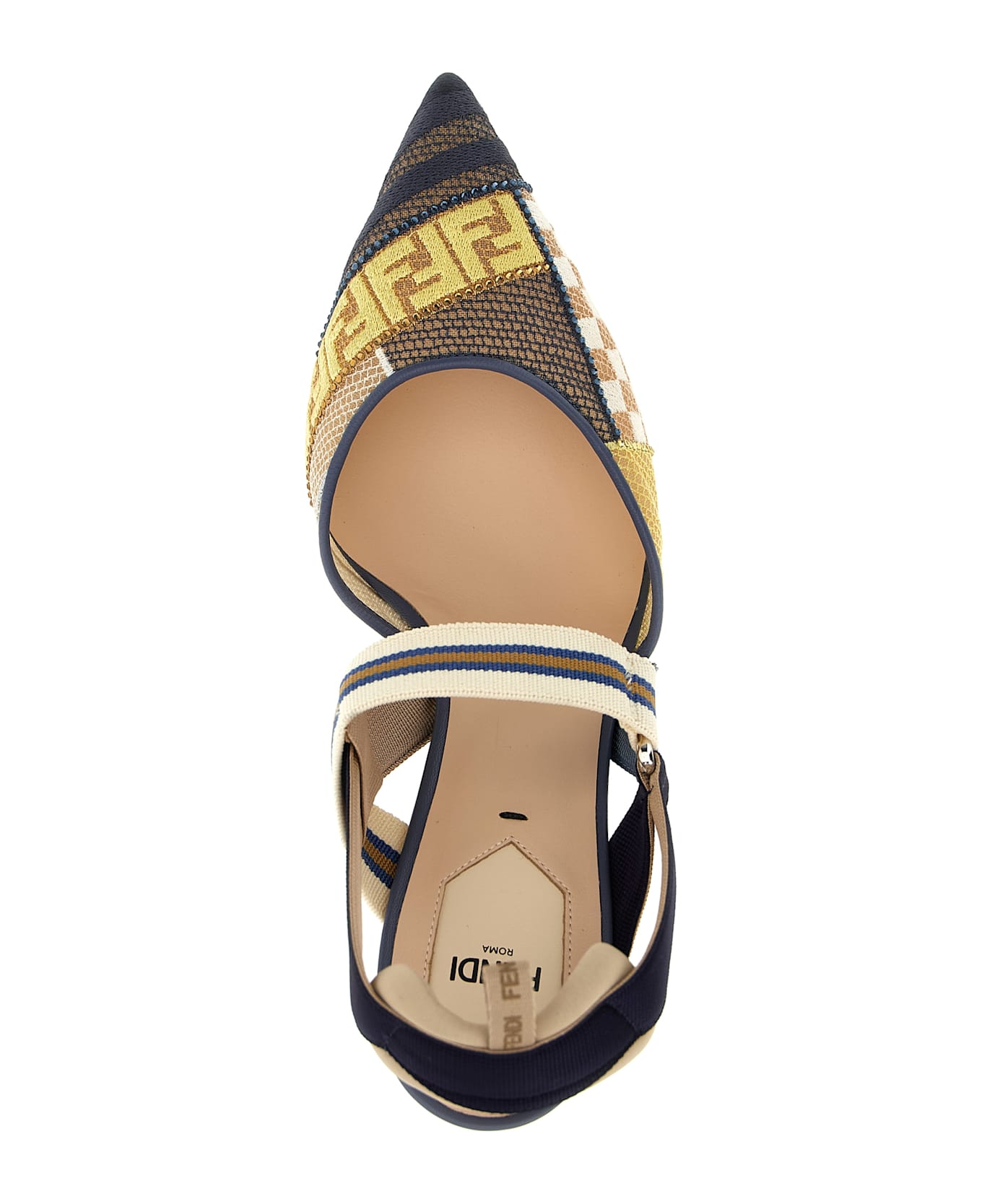 Fendi 'colibrì' Slingback - Multicolor