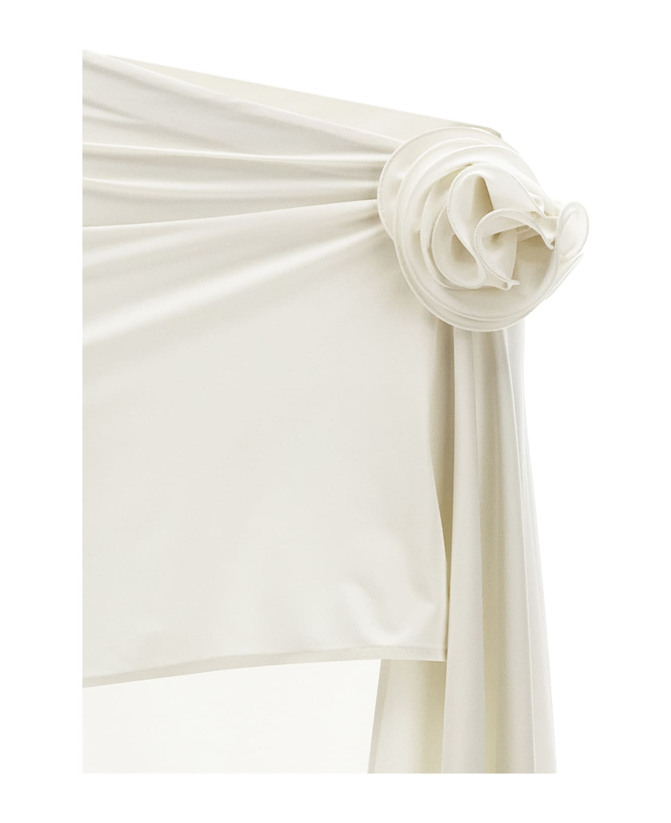 Magda Butrym Asymmetrical Mini Skirt - White