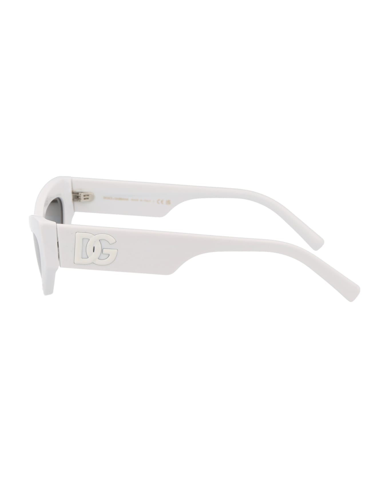 Dolce & Gabbana Eyewear 0dg4450 Sunglasses - 331287 White サングラス