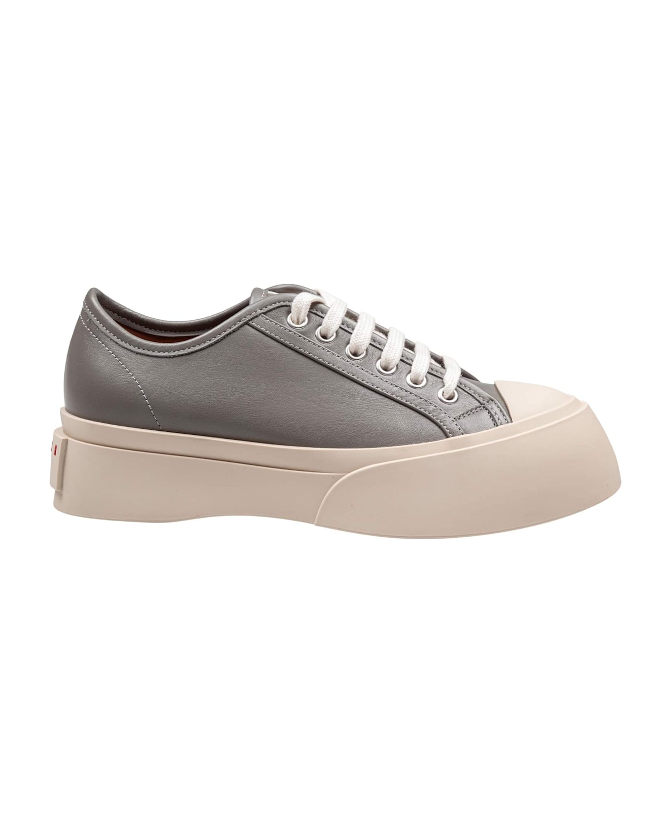 Marni Pablo Sneakers In Nappa Color Grey - Grey