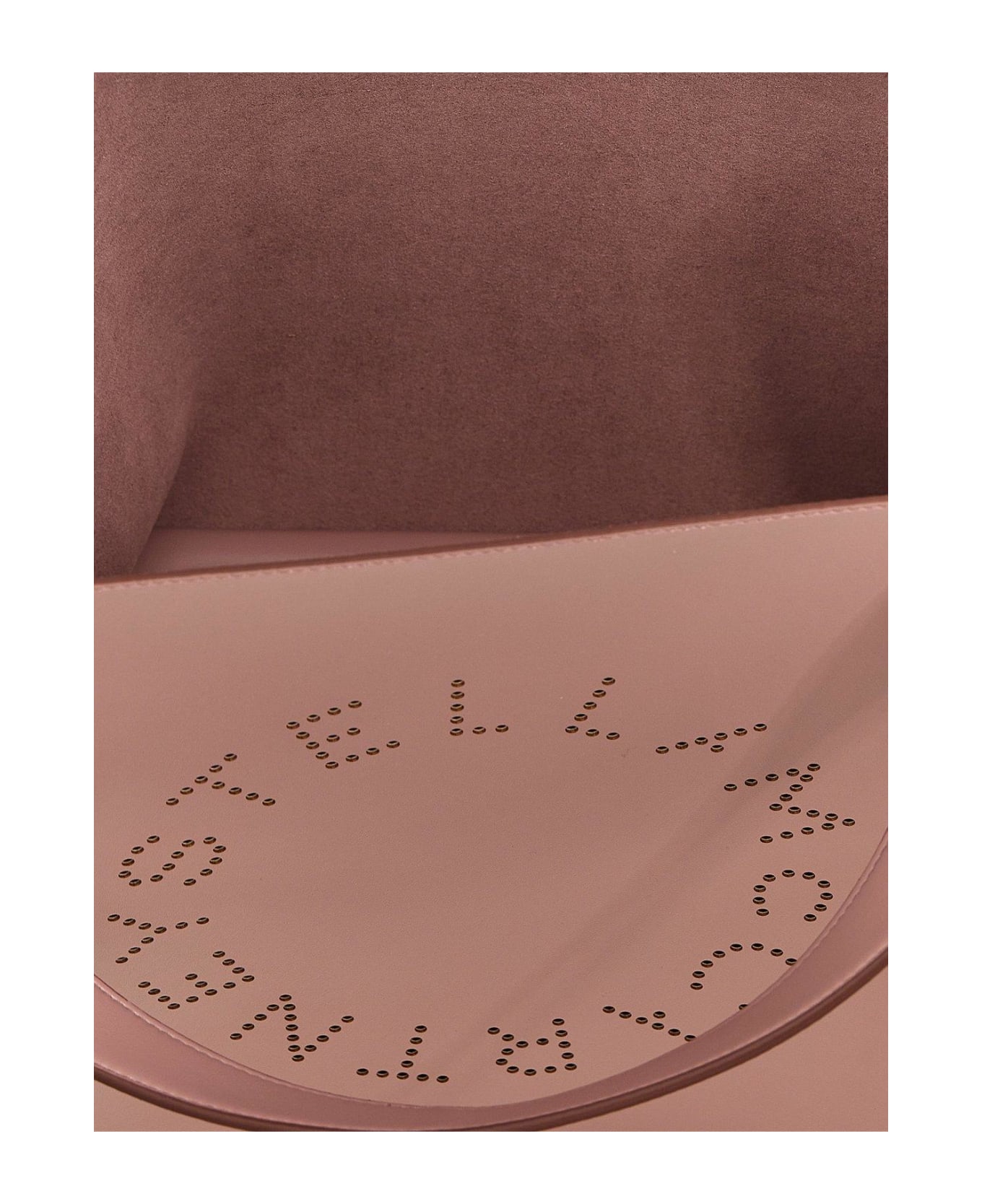 Stella McCartney Logo Perforated Tote Bag - Shell
