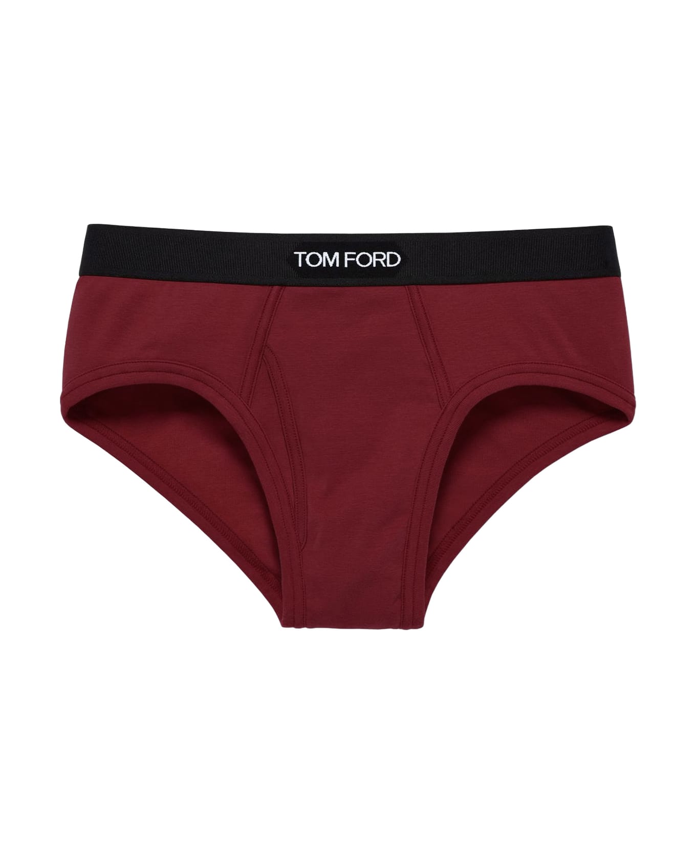 Tom Ford Brief Stretch Cotton Slip - Purple