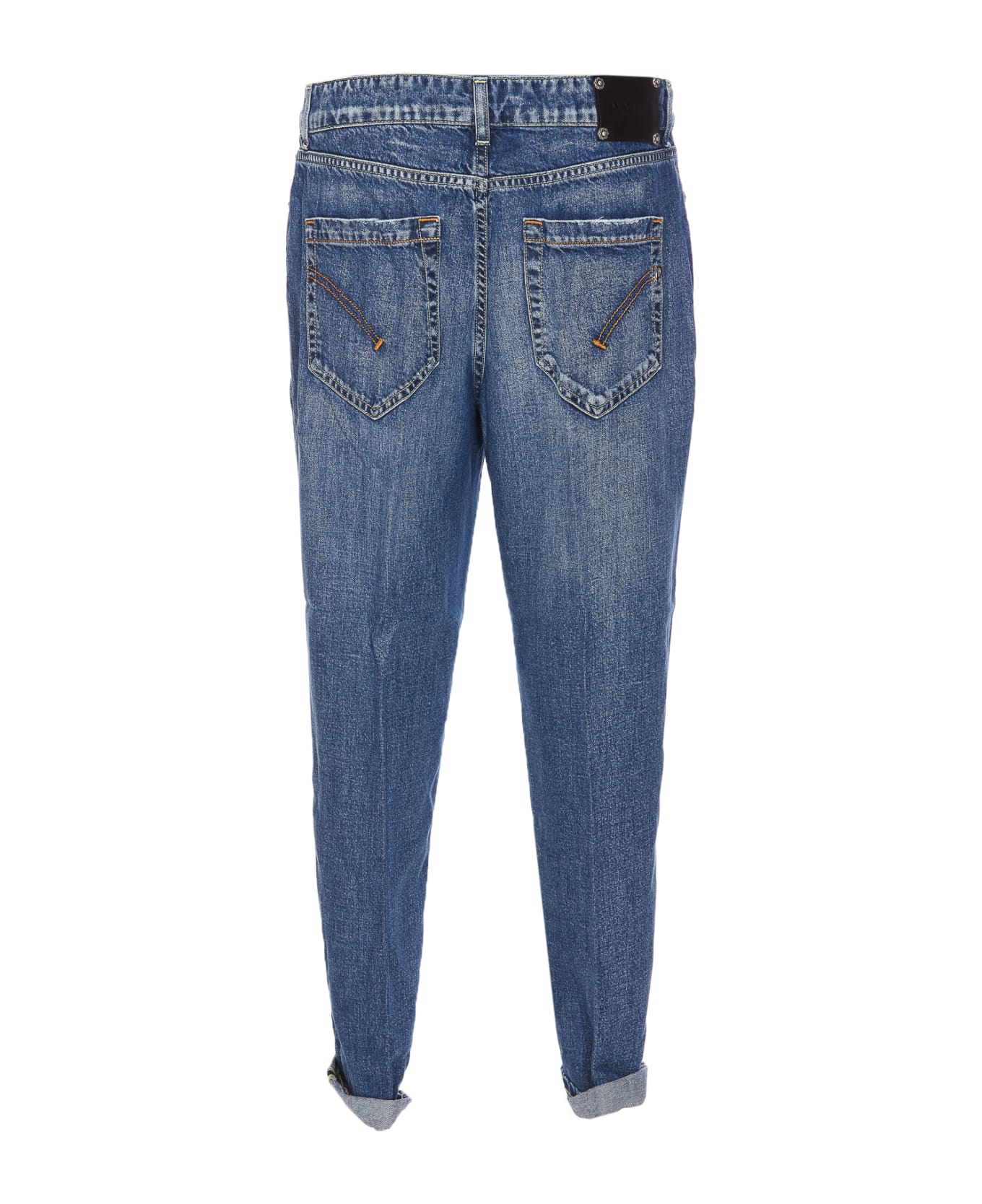 Dondup Blue Hogh-waisted Jeans - BLUE ボトムス