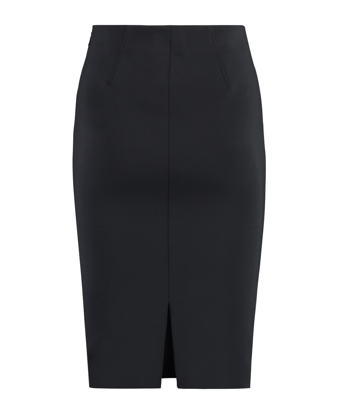 Elisabetta Franchi Crepe Skirt - Black スカート
