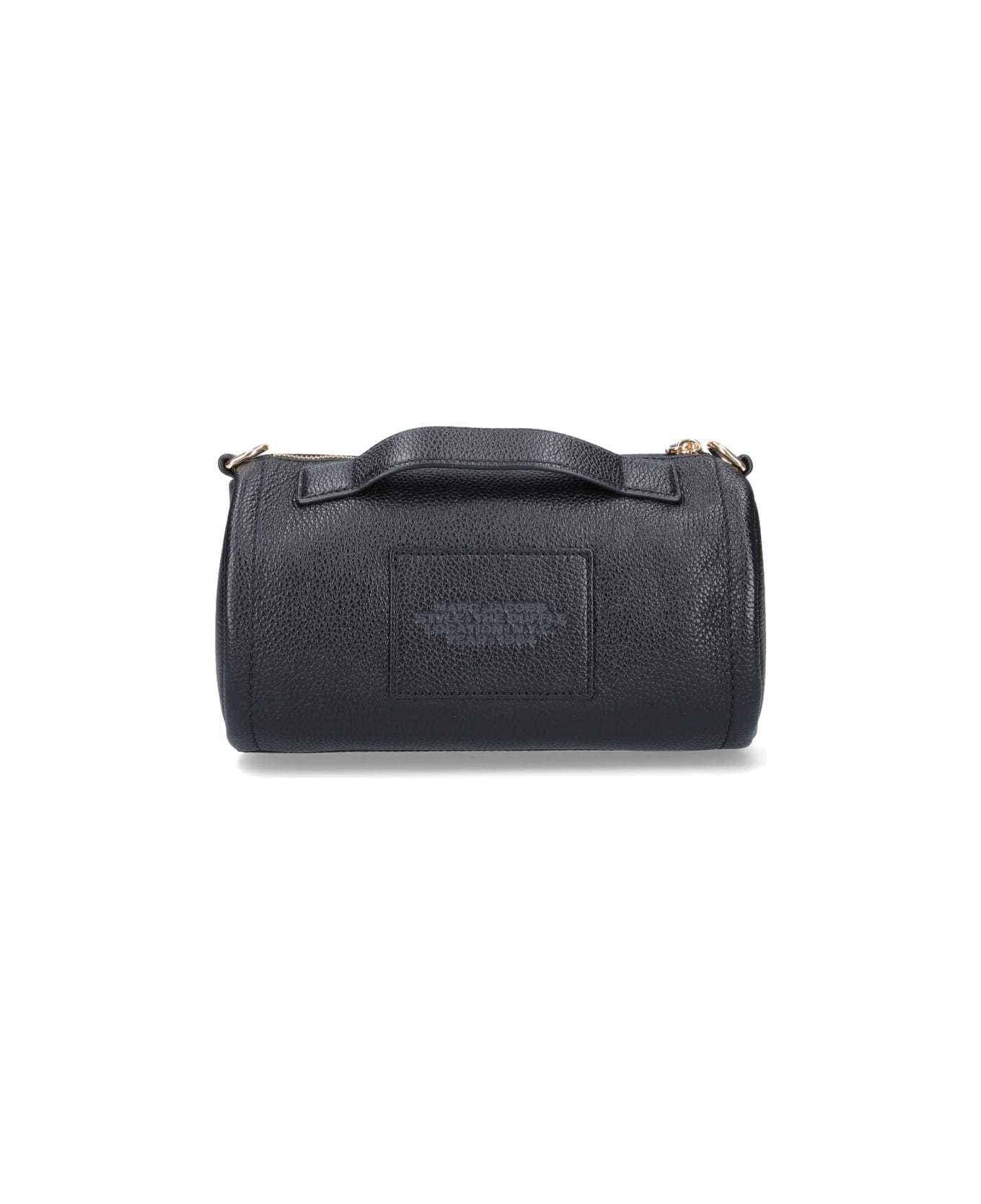 Marc Jacobs Black Leather Duffle Bag - Black クラッチバッグ