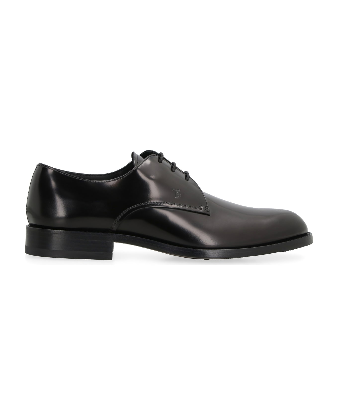 Tod's Derby Leather Lace-up Shoes - black