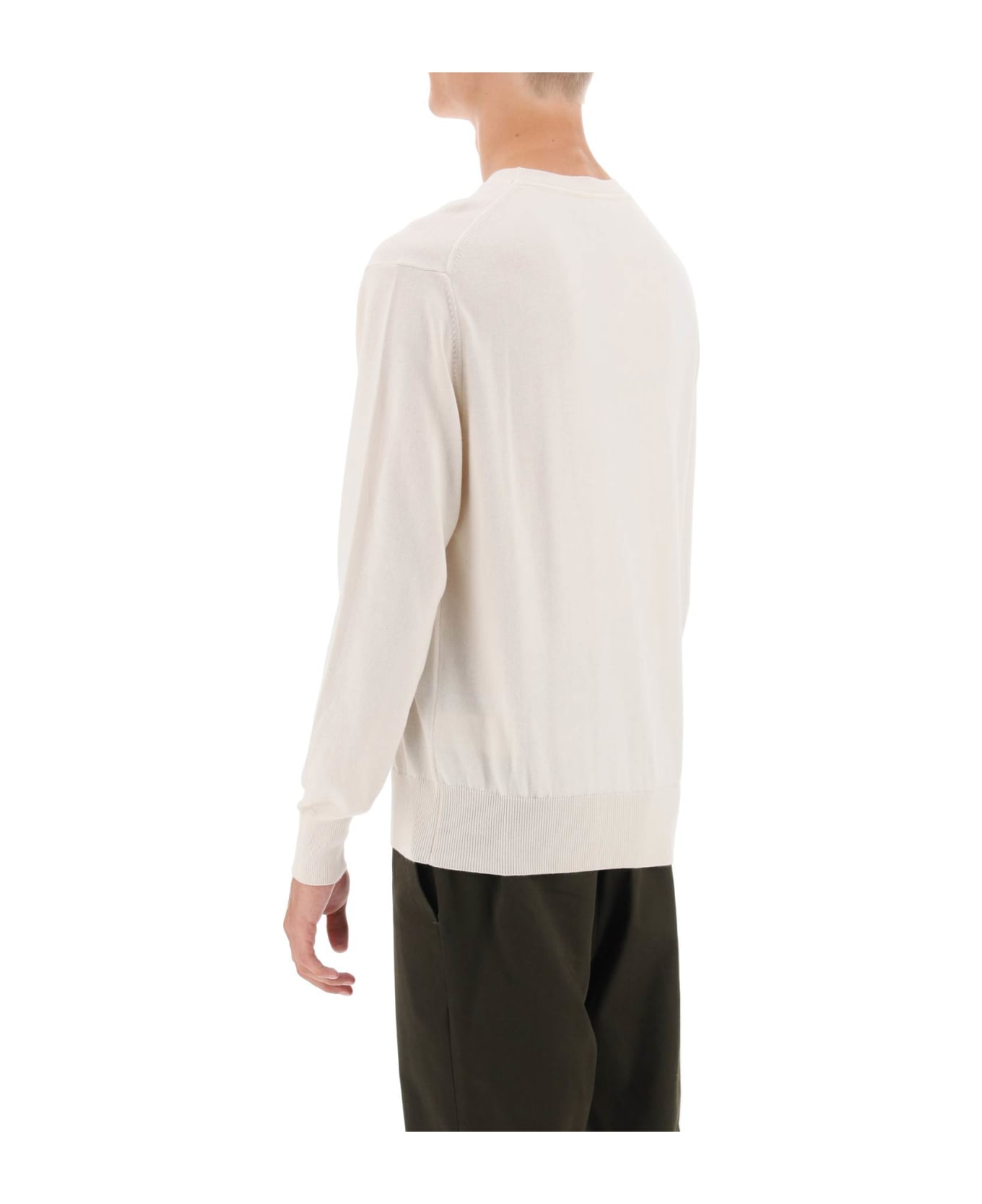 Vivienne Westwood Organic Cotton And Cashmere Sweater - ECRU