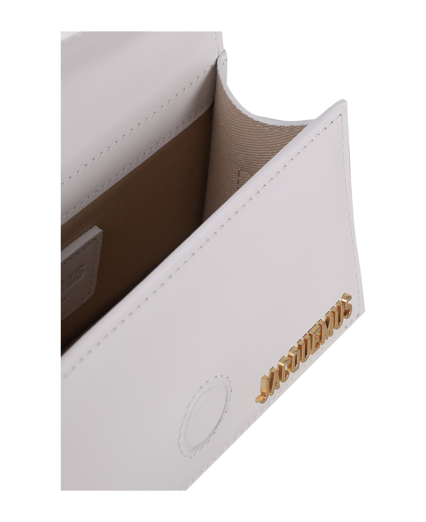 Jacquemus Le Bambino Leather Bag - White