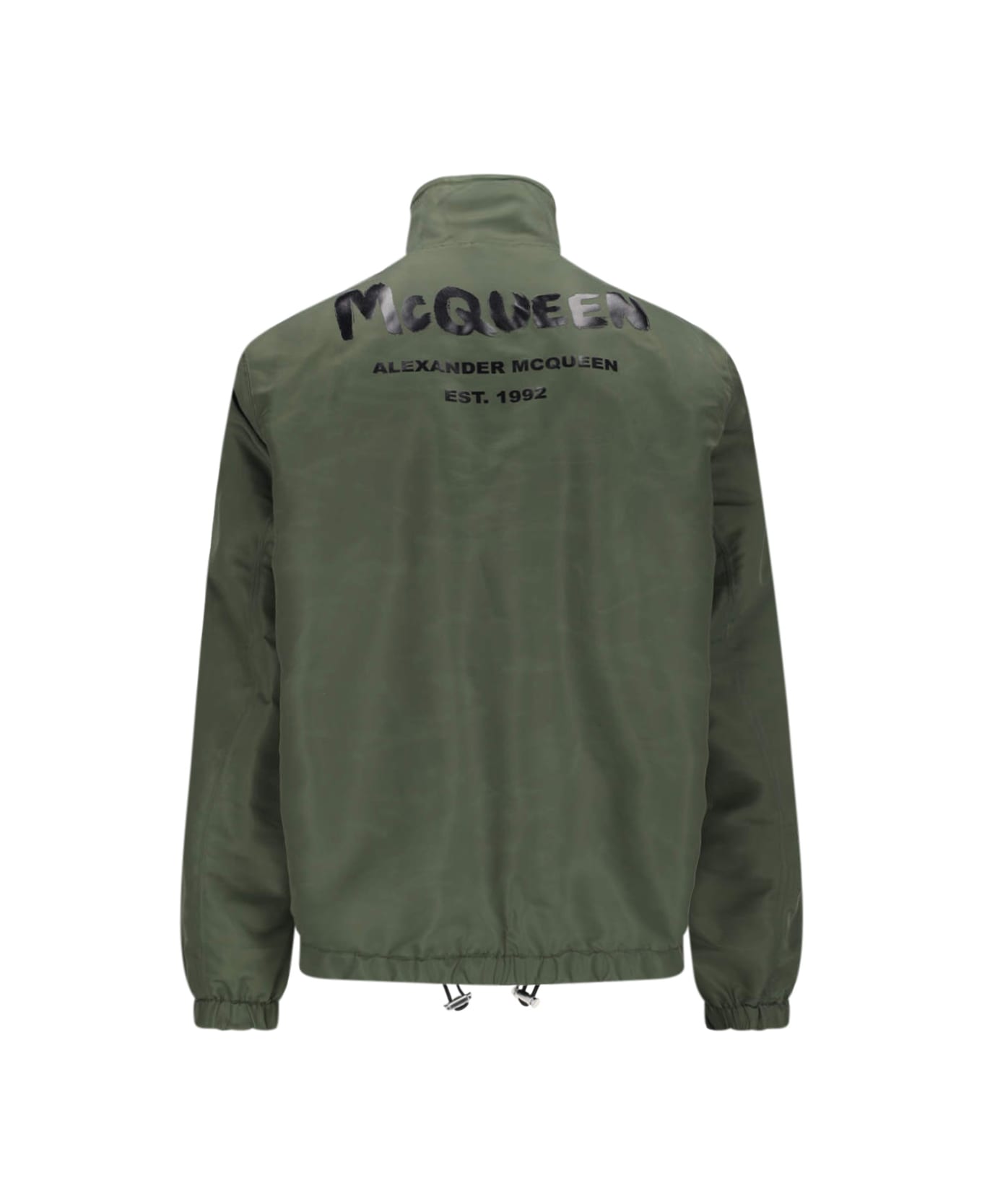 Alexander McQueen "graffiti" Reversible Jacket - Green コート＆ジャケット