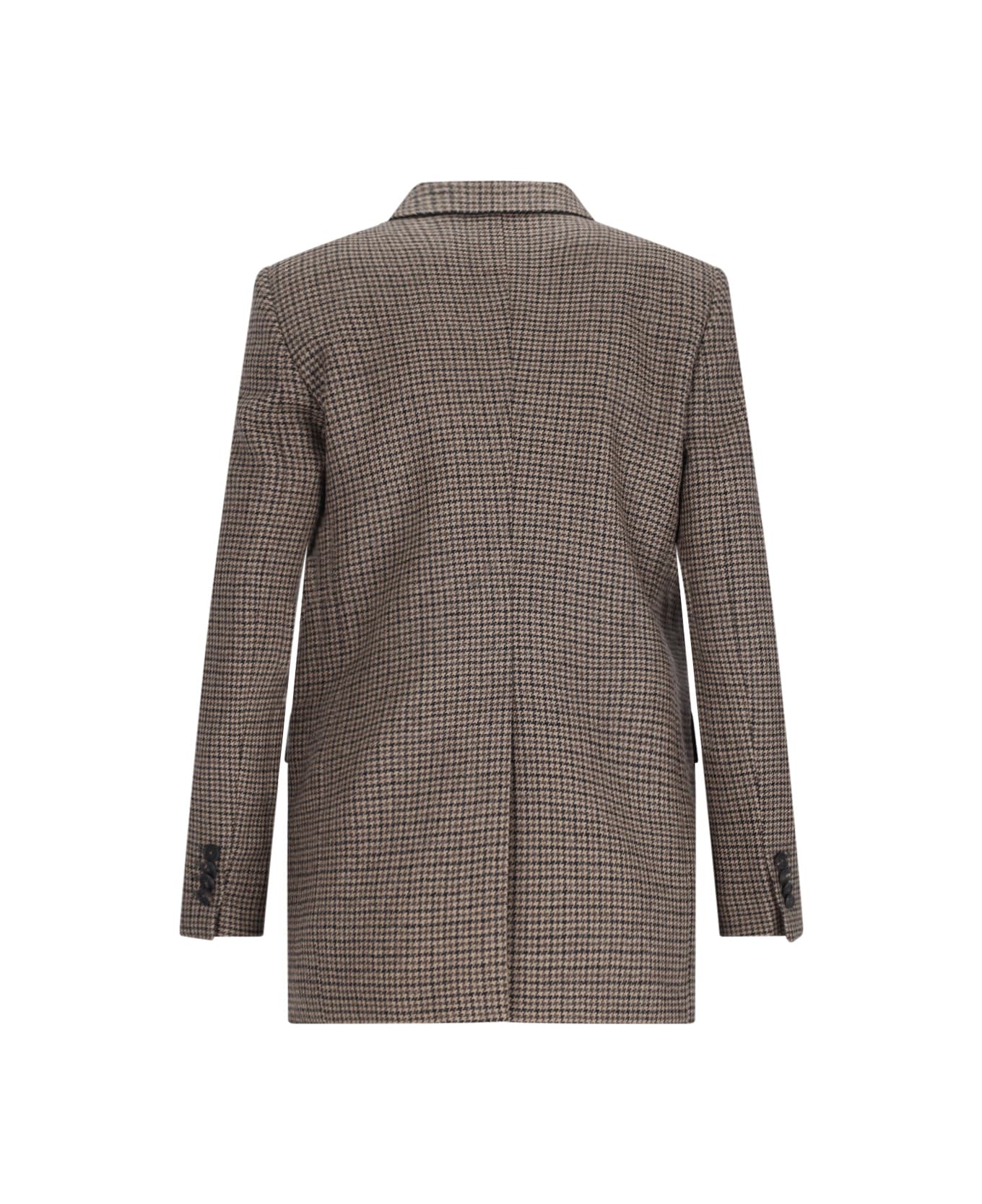 Tagliatore Houndstooth Blazer - Brown