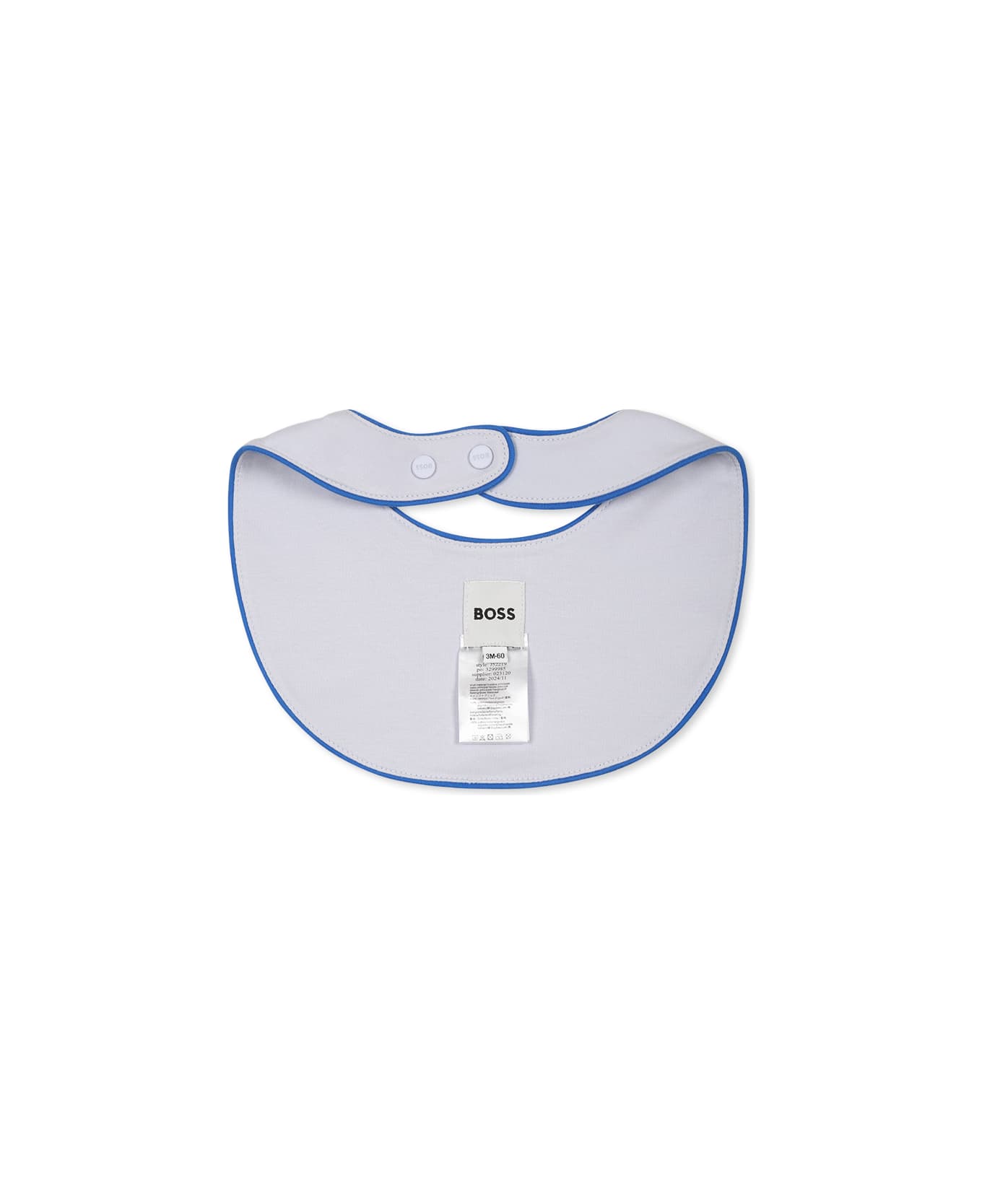 Hugo Boss Light Blue Babygrow Set For Baby Boy With Logo - Light Blue