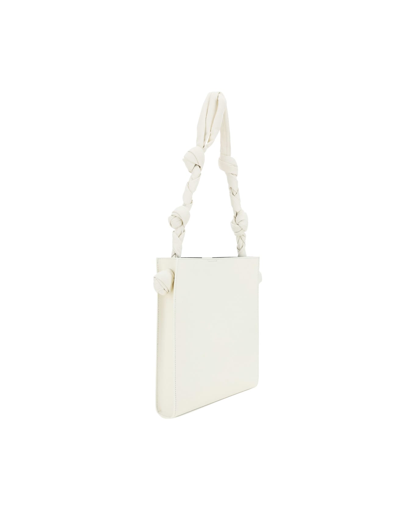 Jil Sander Natural Medium Tangle Shoulder Bag - Bianco