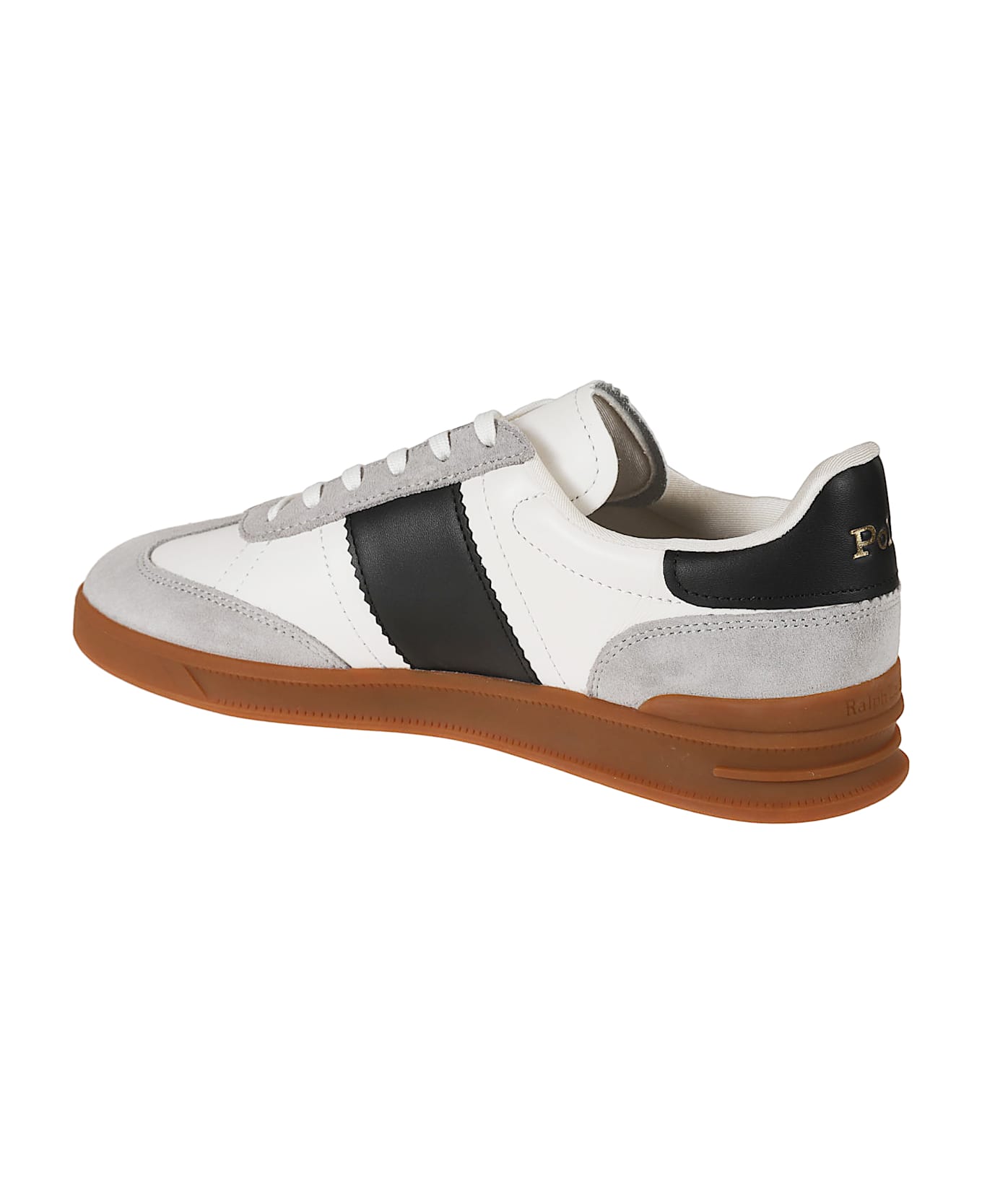 Polo Ralph Lauren Heritage Aera Sneakers - white/black/grey