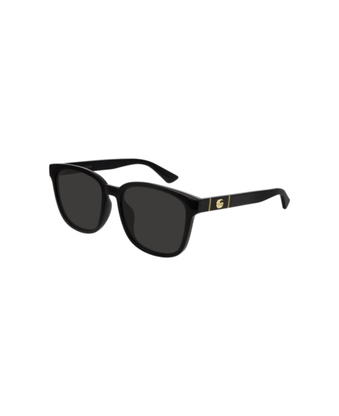 Gucci Eyewear Gg0637sk-001black-black-grey - BLACK-BLACK-GREY