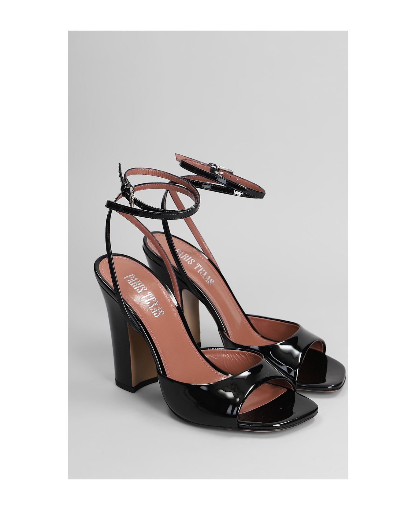 Paris Texas Lara Sandal 100 Sandals In Black Patent Leather - black