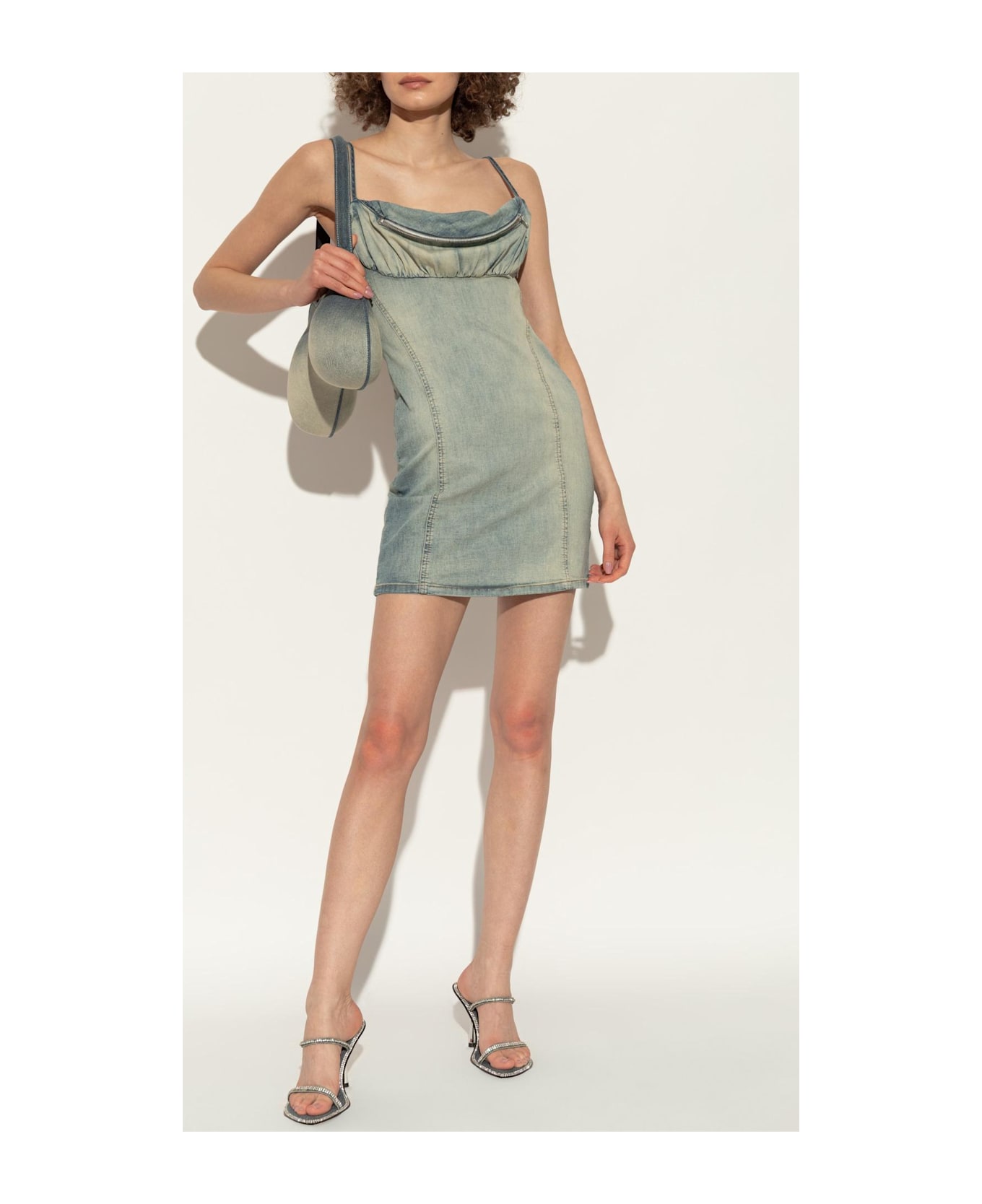Diesel Heeled Mules D-havanna
