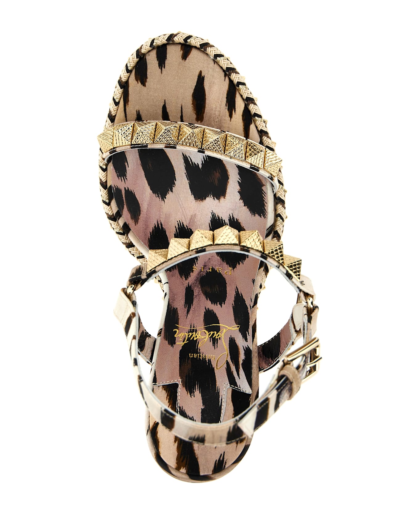 Christian Louboutin 
pyraclou
 Sandals - Multicolor ウェッジシューズ