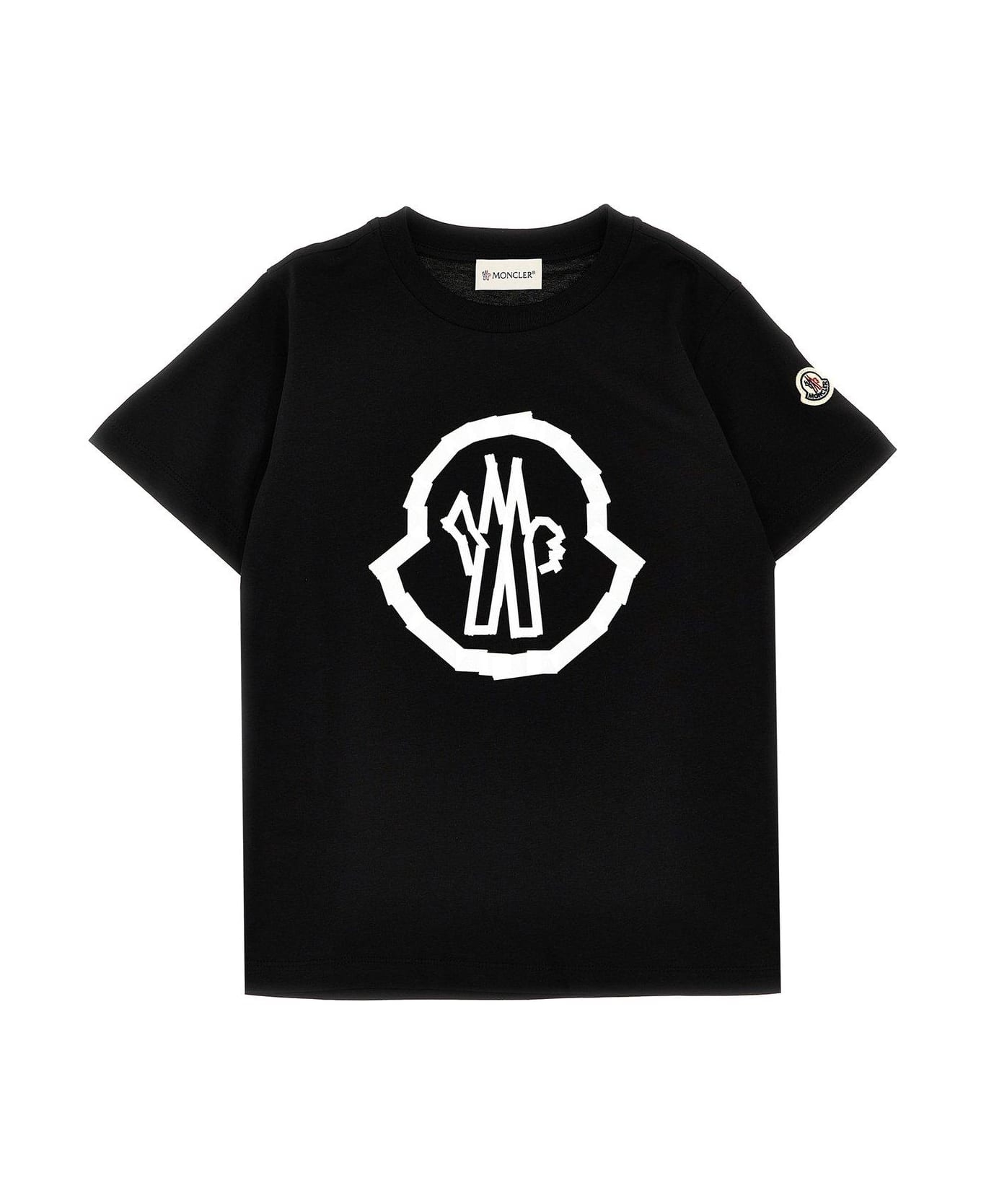 Moncler Logo T-shirt - Black Tシャツ＆ポロシャツ