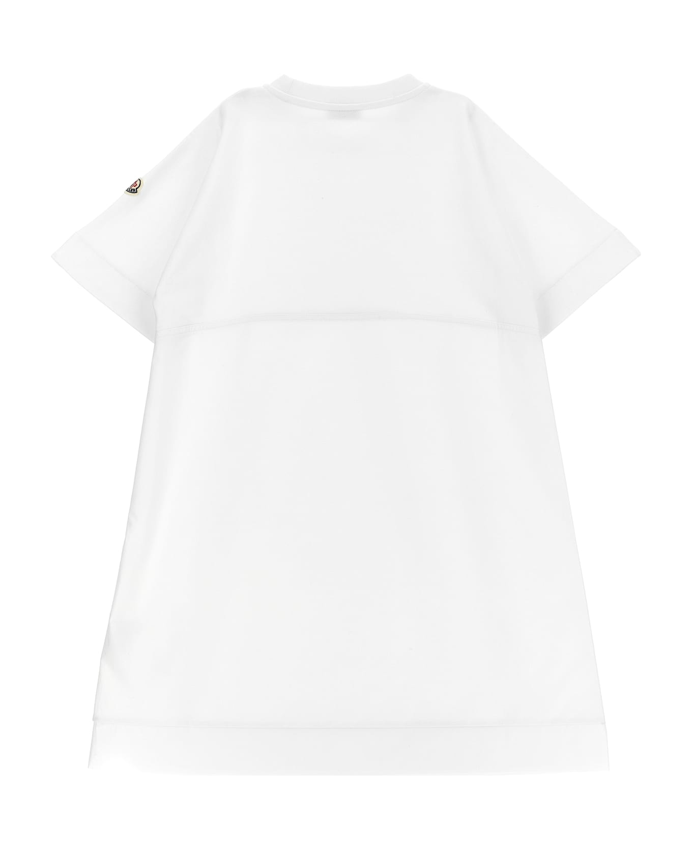 Moncler Two-material Dress - White