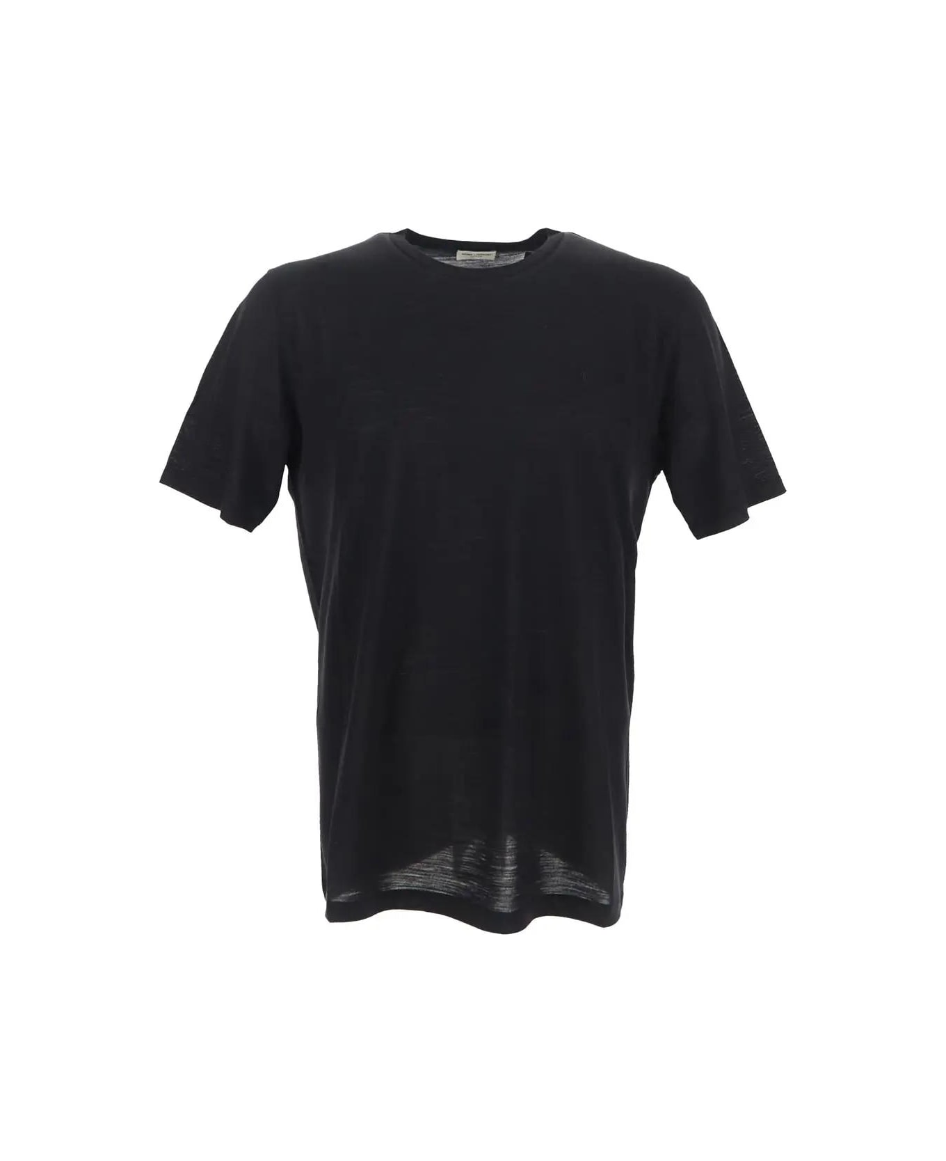 Saint Laurent T-shirt - BLACK