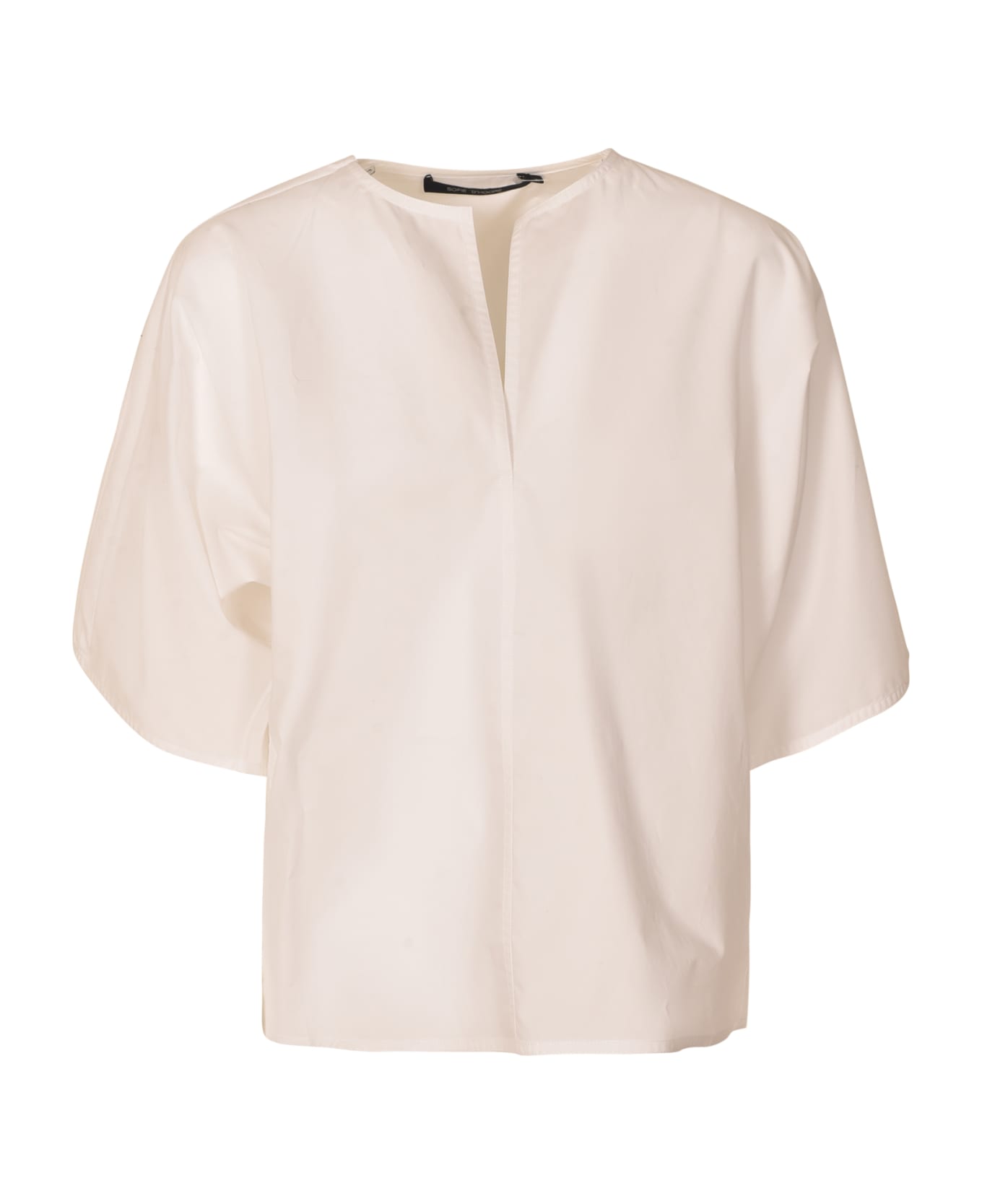 Sofie d'Hoore Cropped Blouse - White