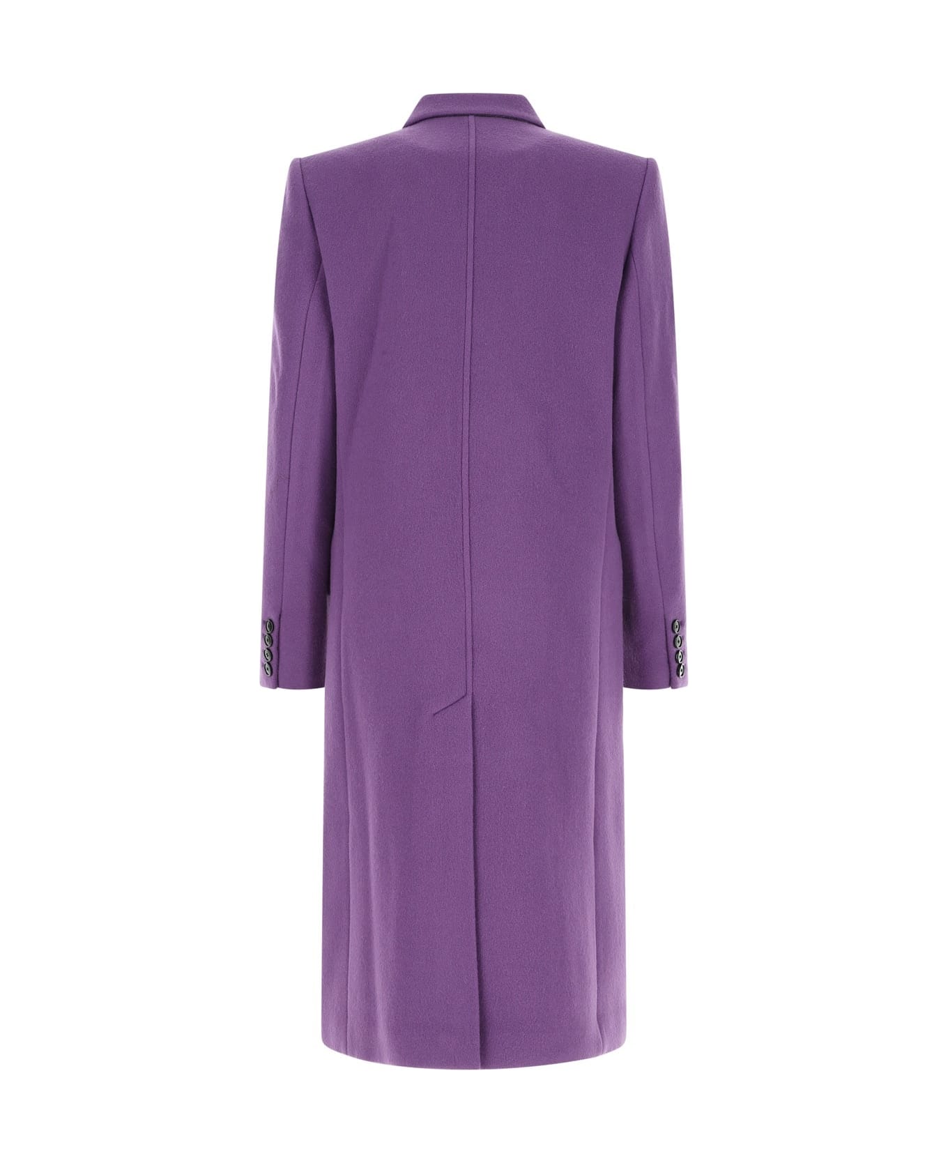 Isabel Marant Purple Wool Blend Enarryli Coat - UTVI