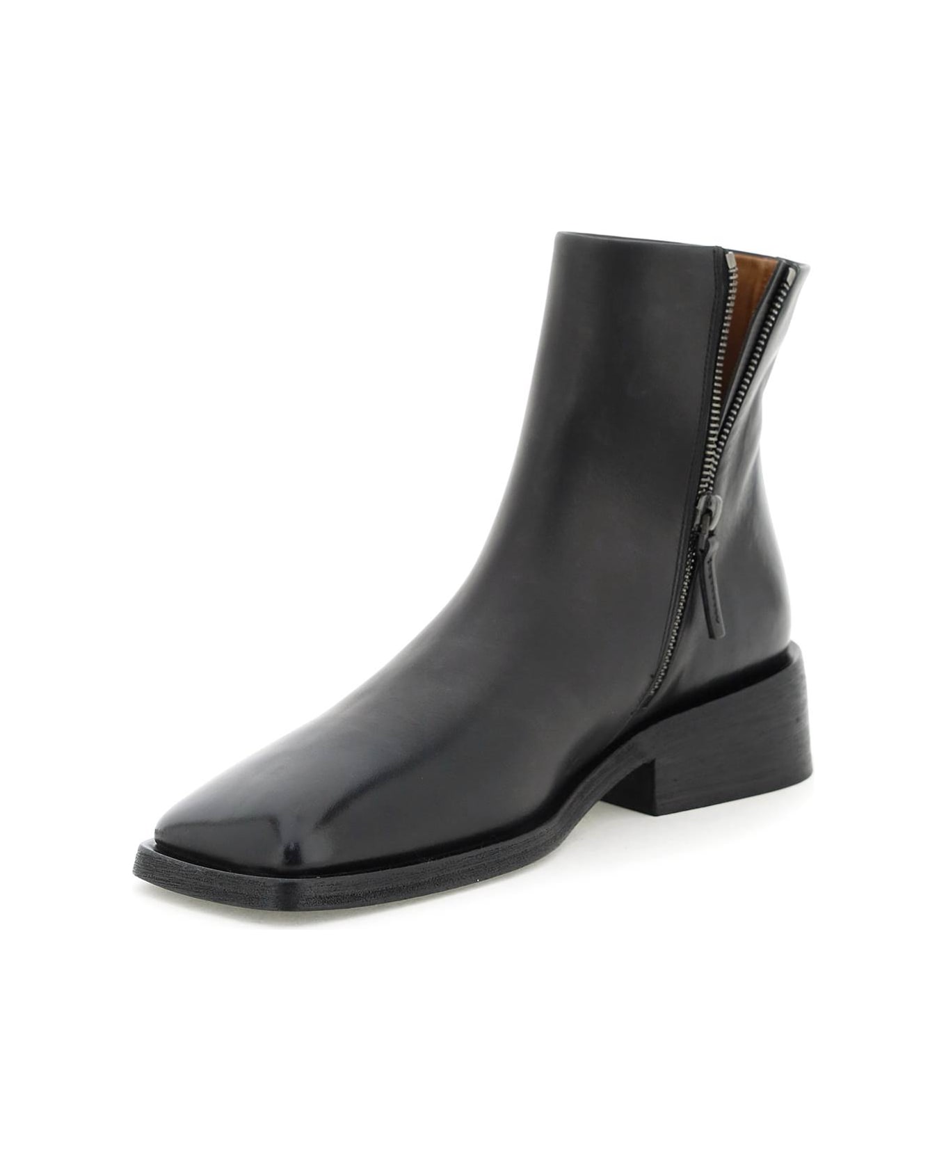 Marsell Spatoletto Leather Ankle Boots Italist 