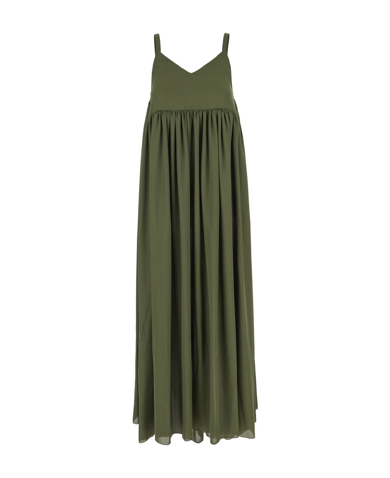 Ballantyne Military Green Polyester Dress - 12659