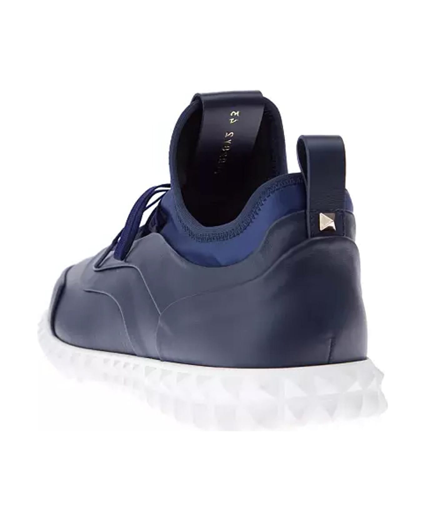 Valentino Garavani Garavani Leather Sneakers - Blue スニーカー