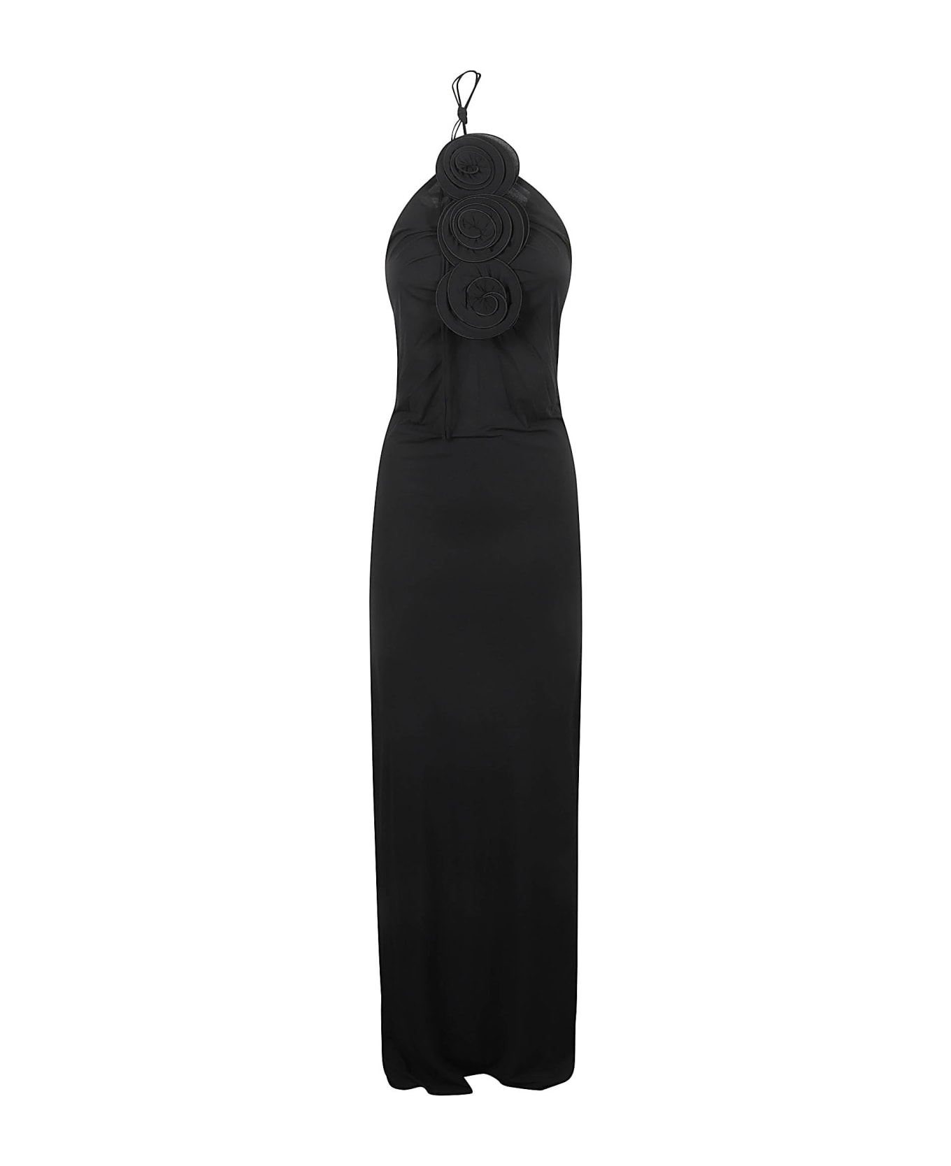 Magda Butrym Pf23 Long Dress - Black