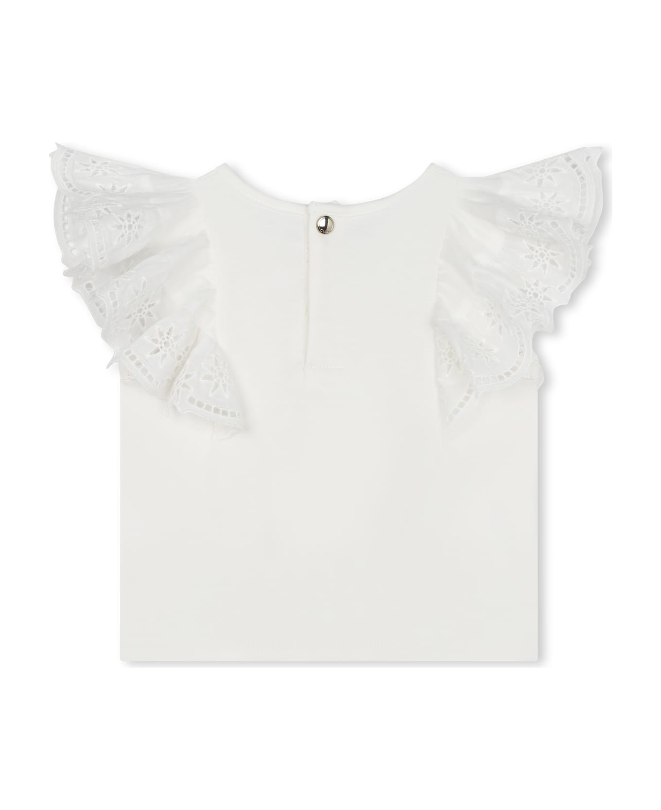 Chloé Blouse With Embroidery - White