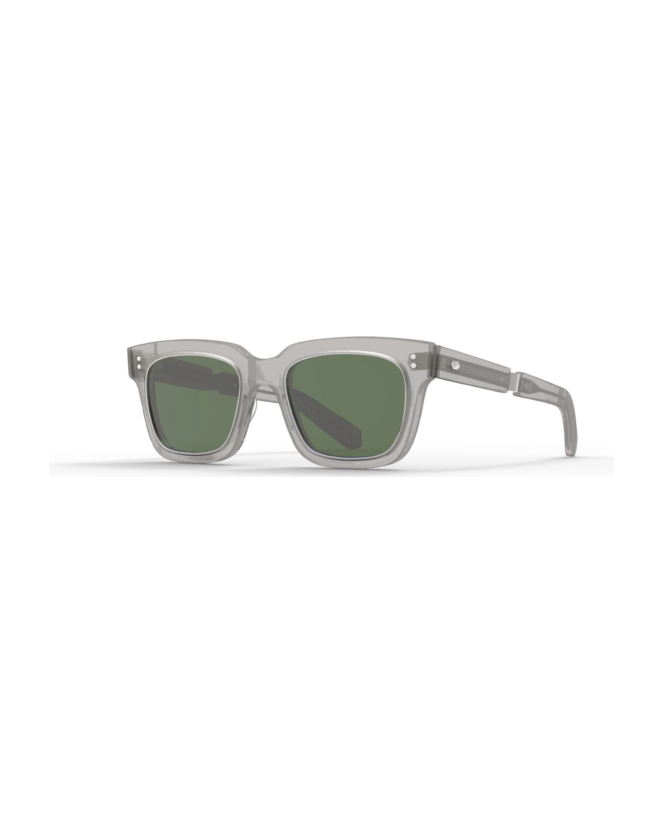 Mr. Leight Arnie S Grey Crystal-matte Platinum Sunglasses - Grey Crystal-Matte Platinum