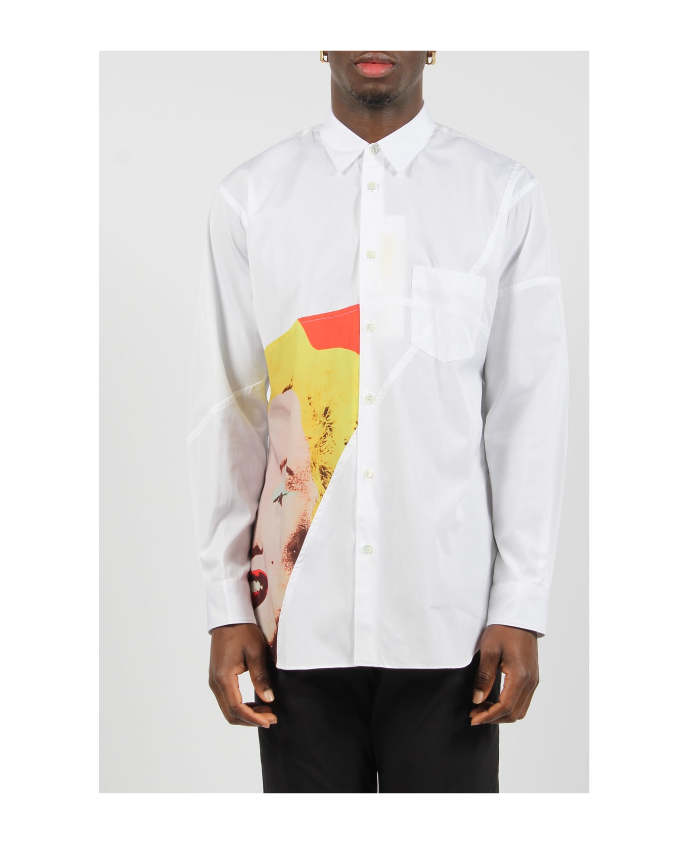 Comme des Garçons Shirt Andy Warhol Shirt - White