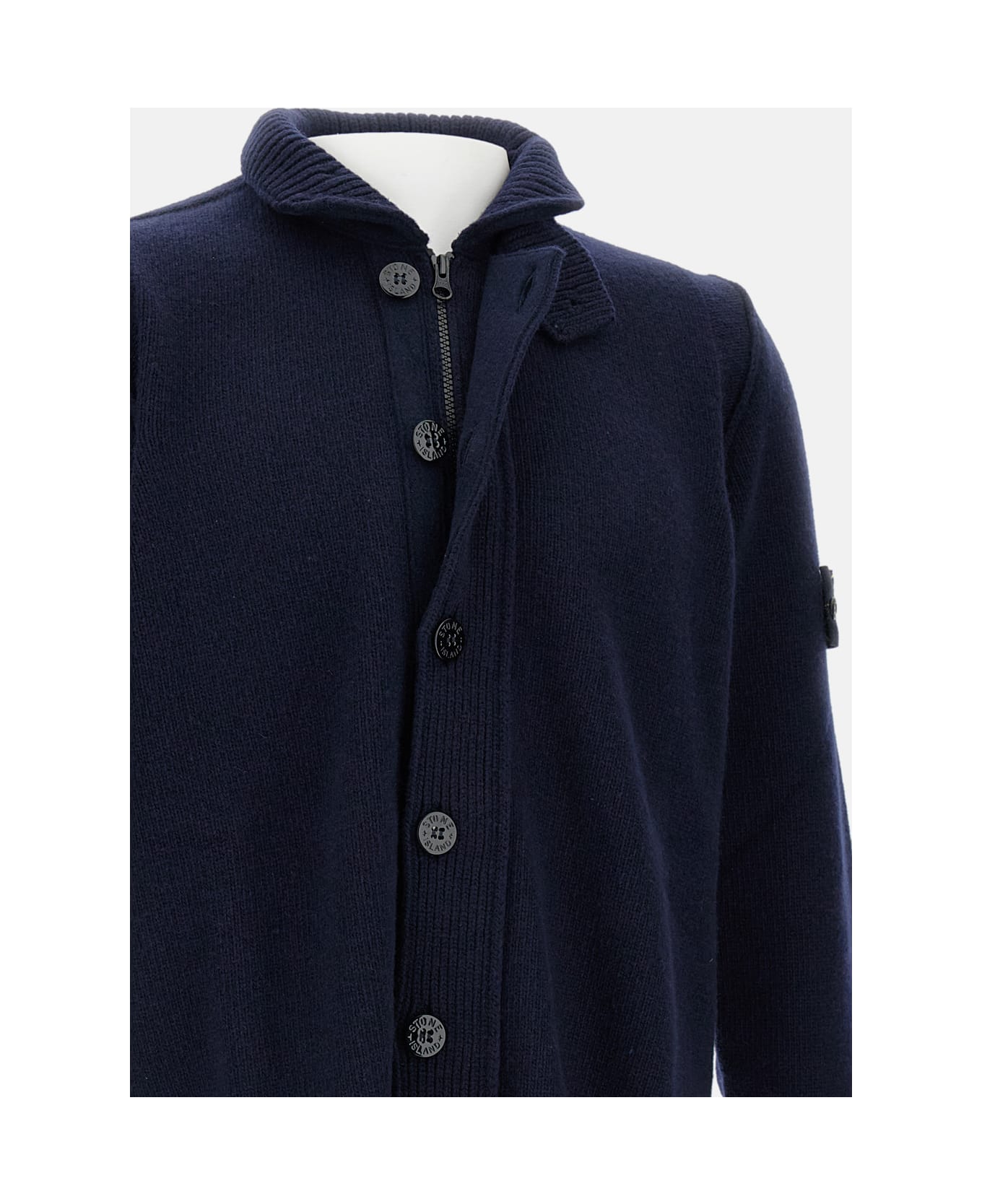 Stone Island Cardigan - BLUE