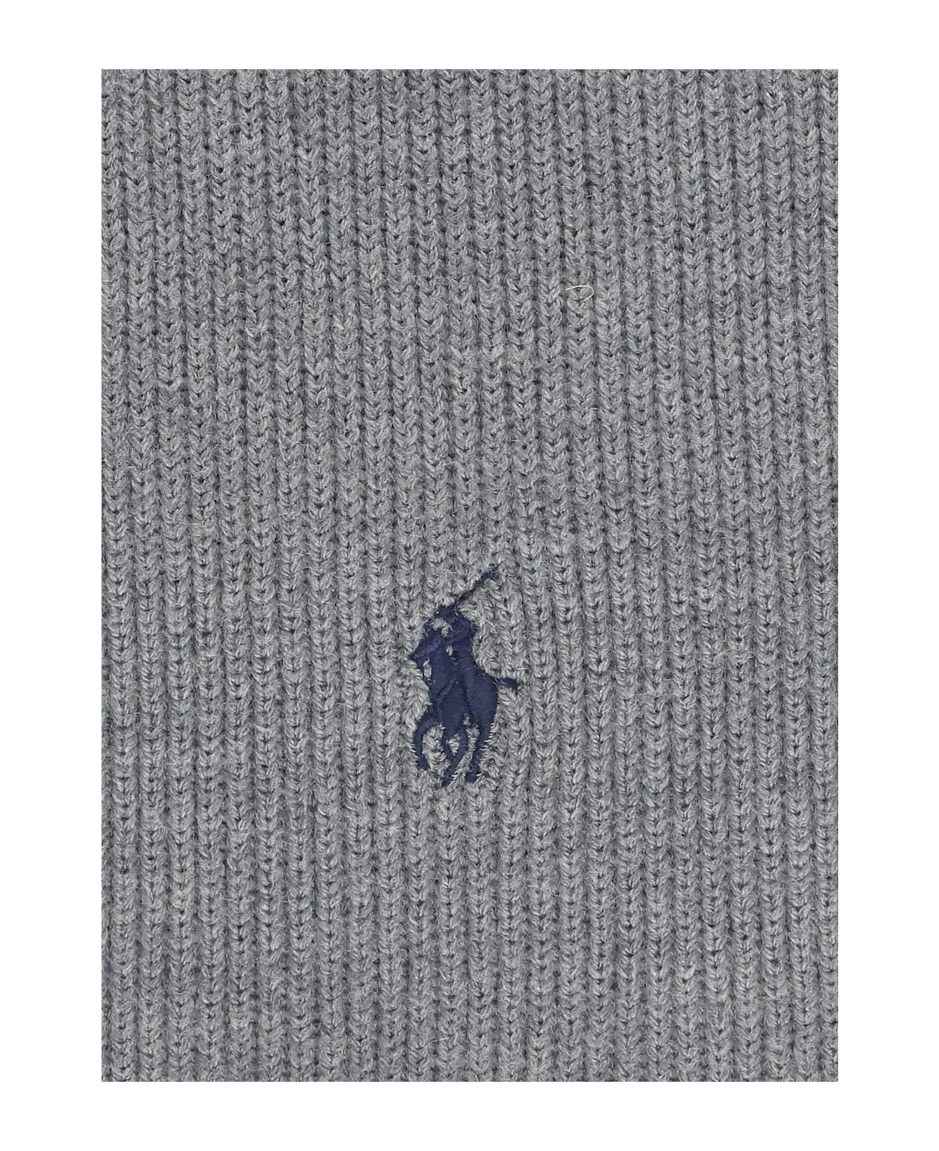 Ralph Lauren Pony Scarf - Grey