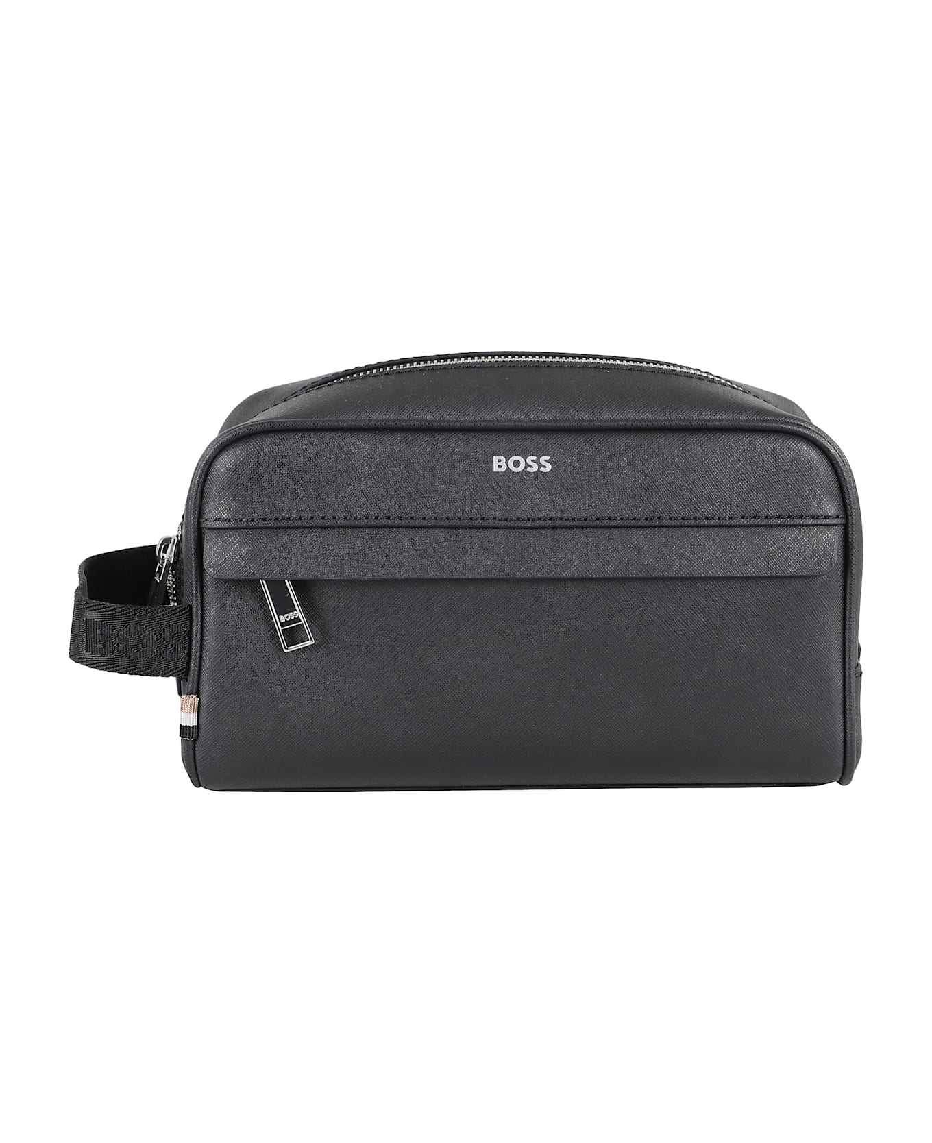 Hugo Boss Zair Washbag - Black トラベルバッグ