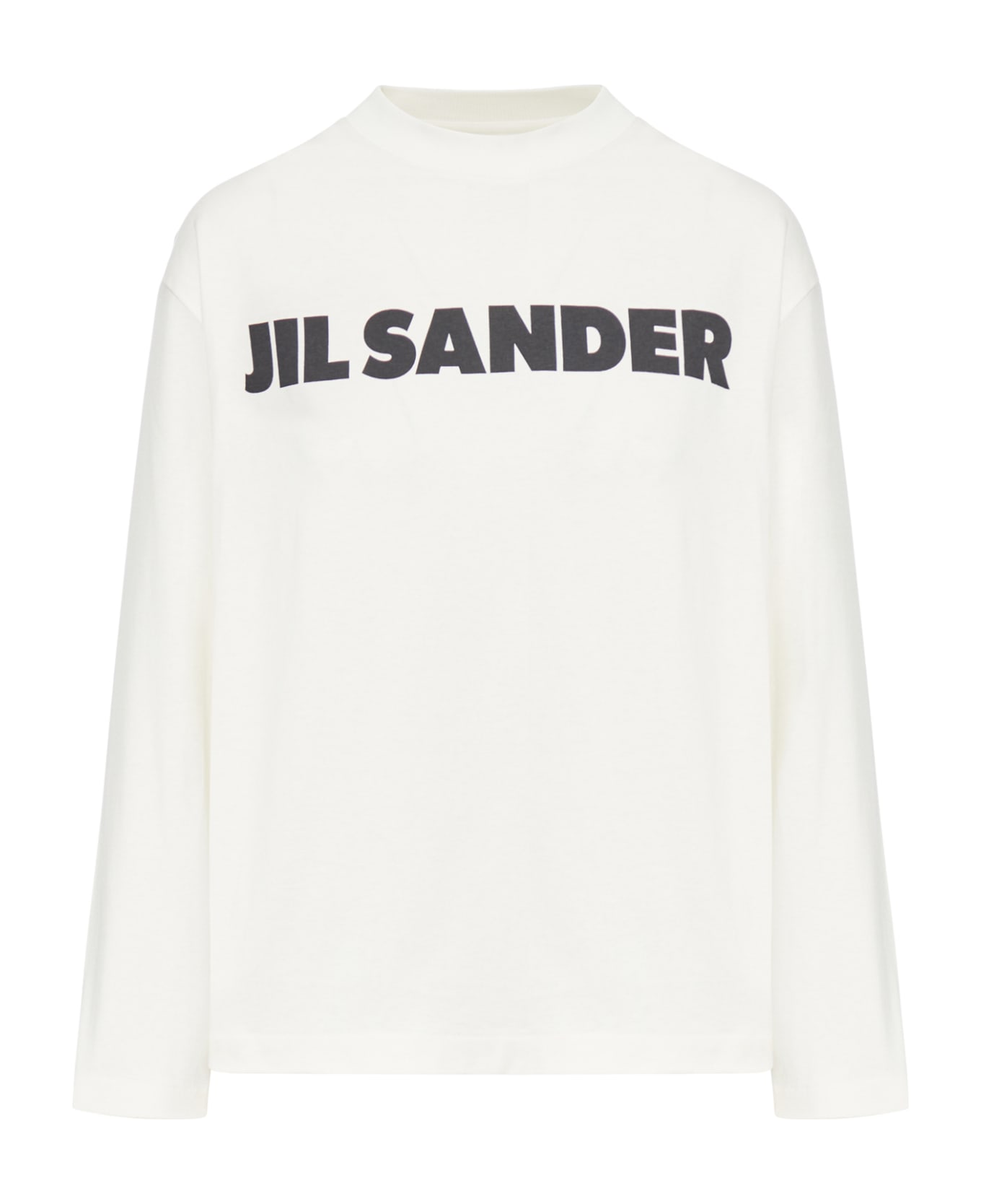 Jil Sander T-shirt Cn Ls - Porcelain