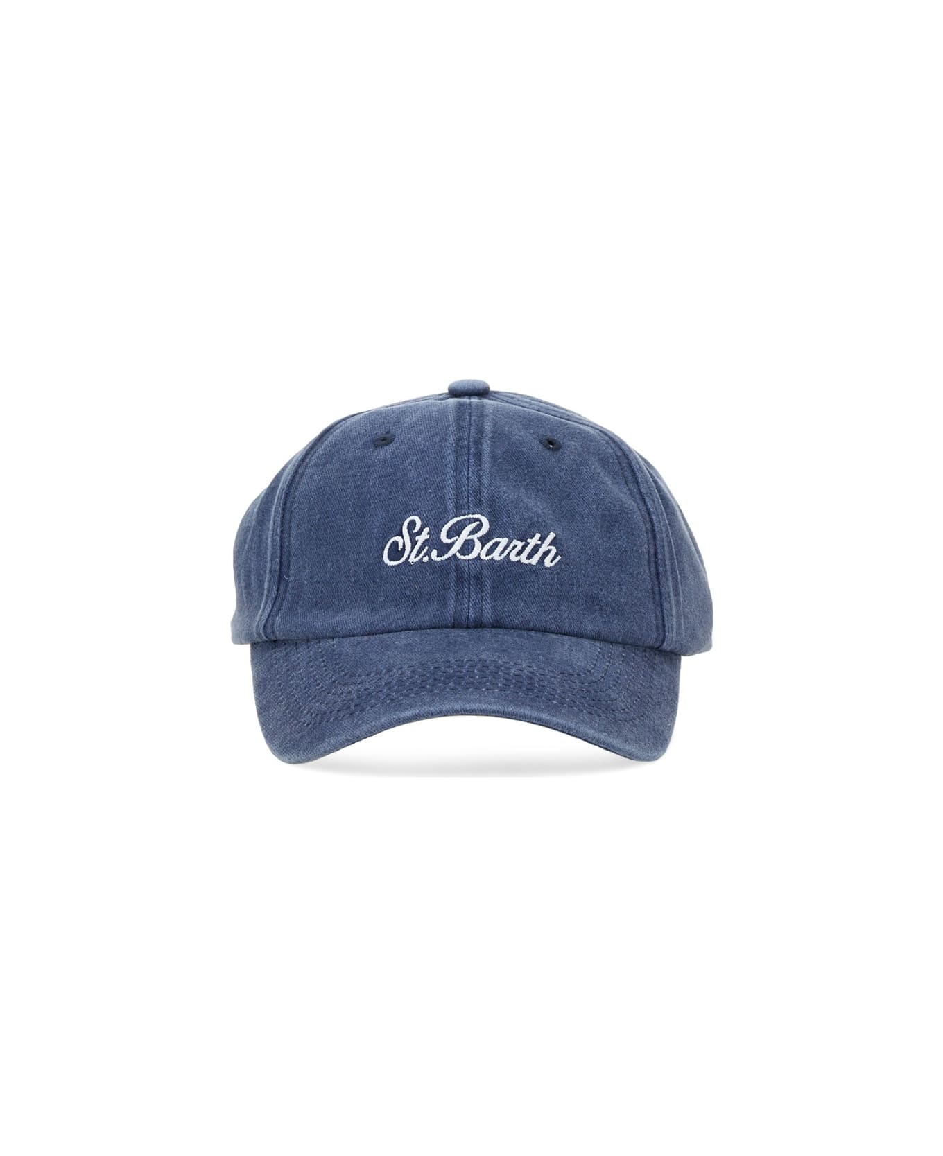 MC2 Saint Barth Baseball Cap "davis" - AZURE