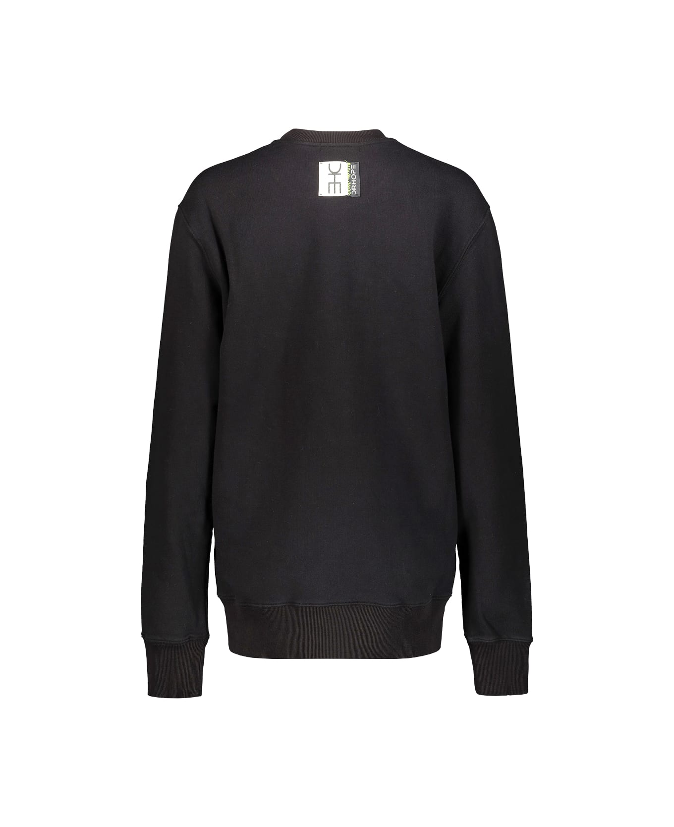 Drhope Black Crewneck Sweatshirt - Black