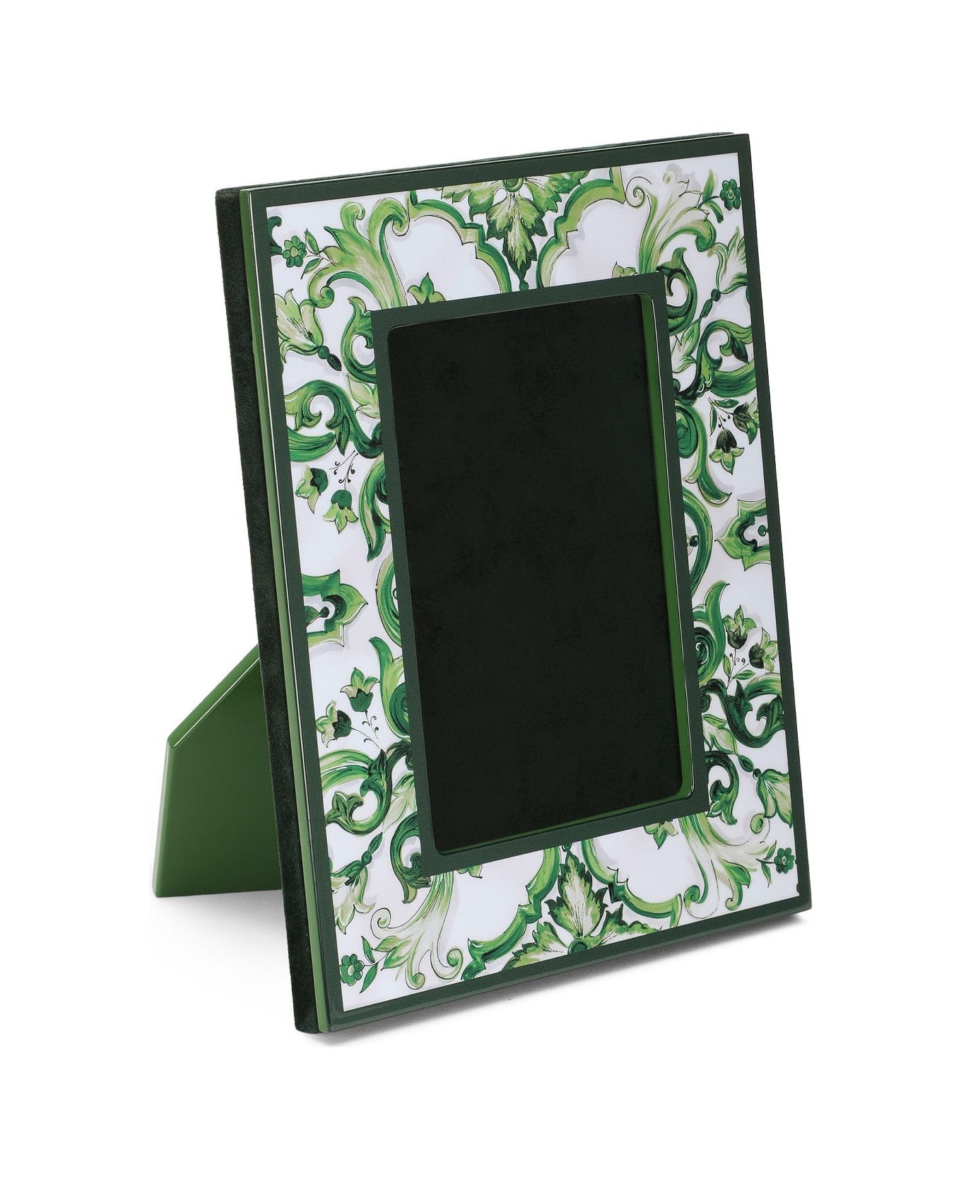 Dolce & Gabbana Portafoto Maiolica Verde - Bianco e Verde