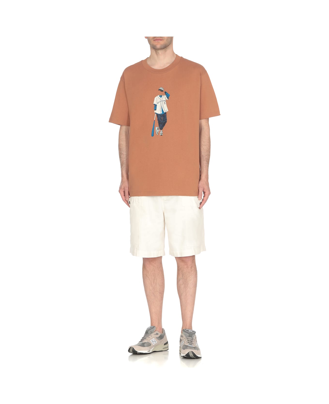 New Balance Athletics Basketball T-shirt - Brown シャツ