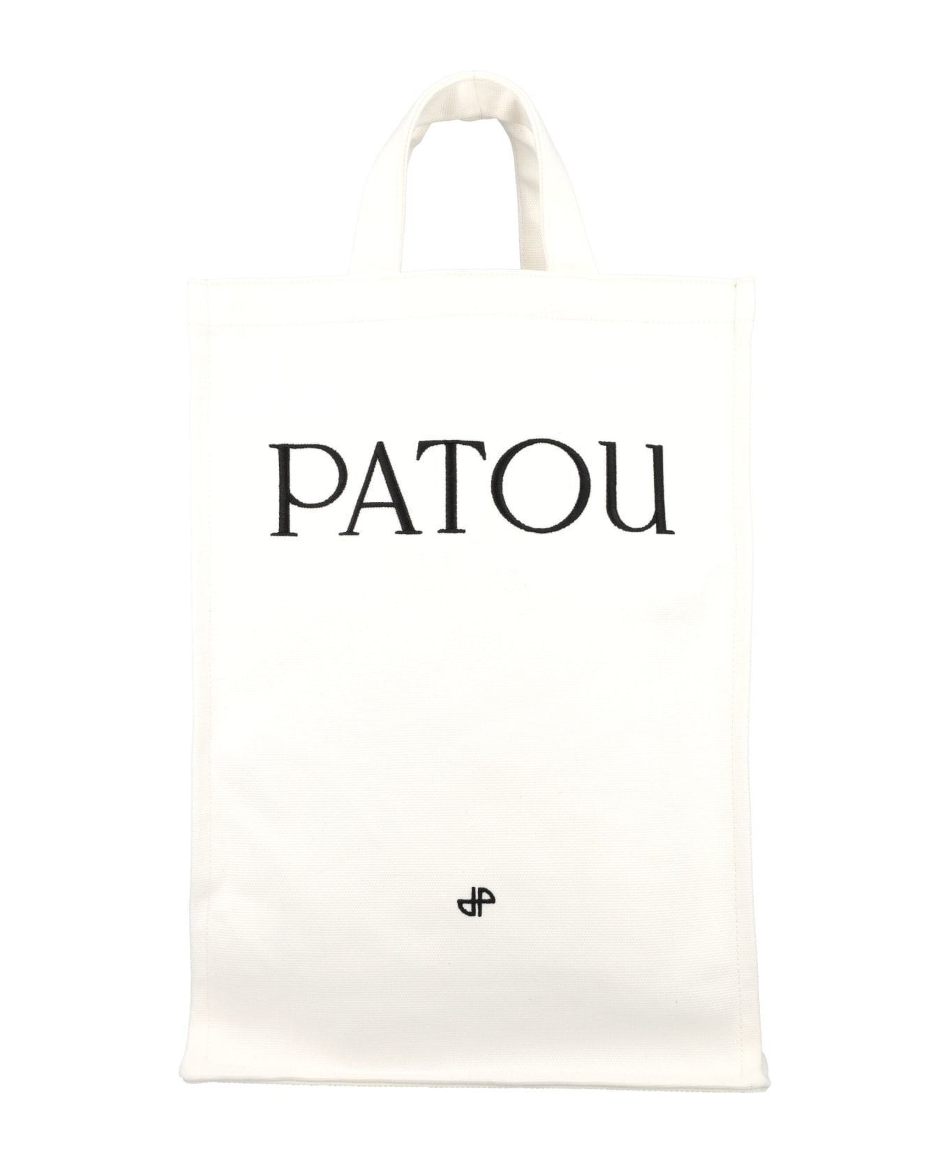Patou Vertical Tote - WHITE