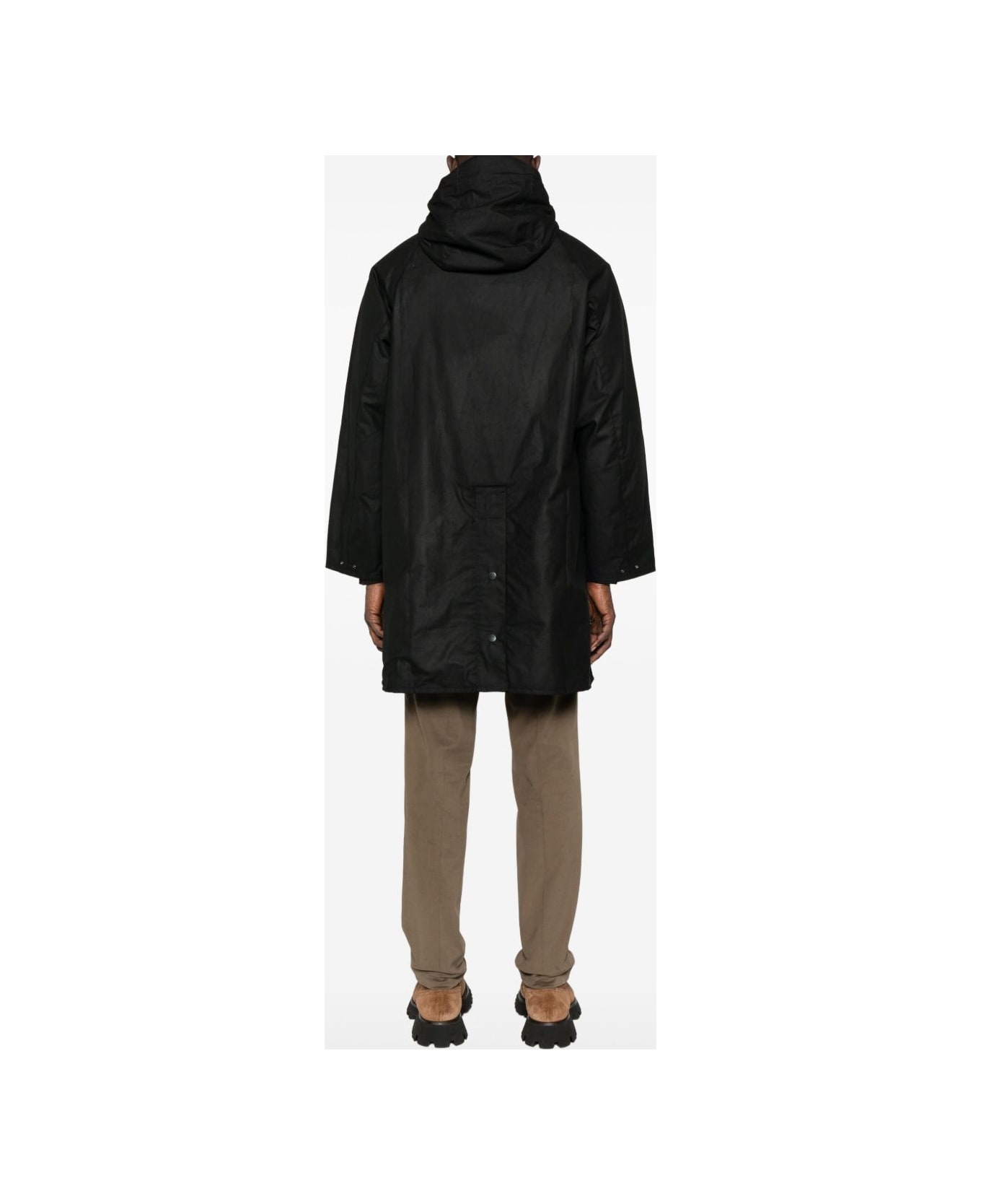 Barbour Solway Hooded Coat - Black