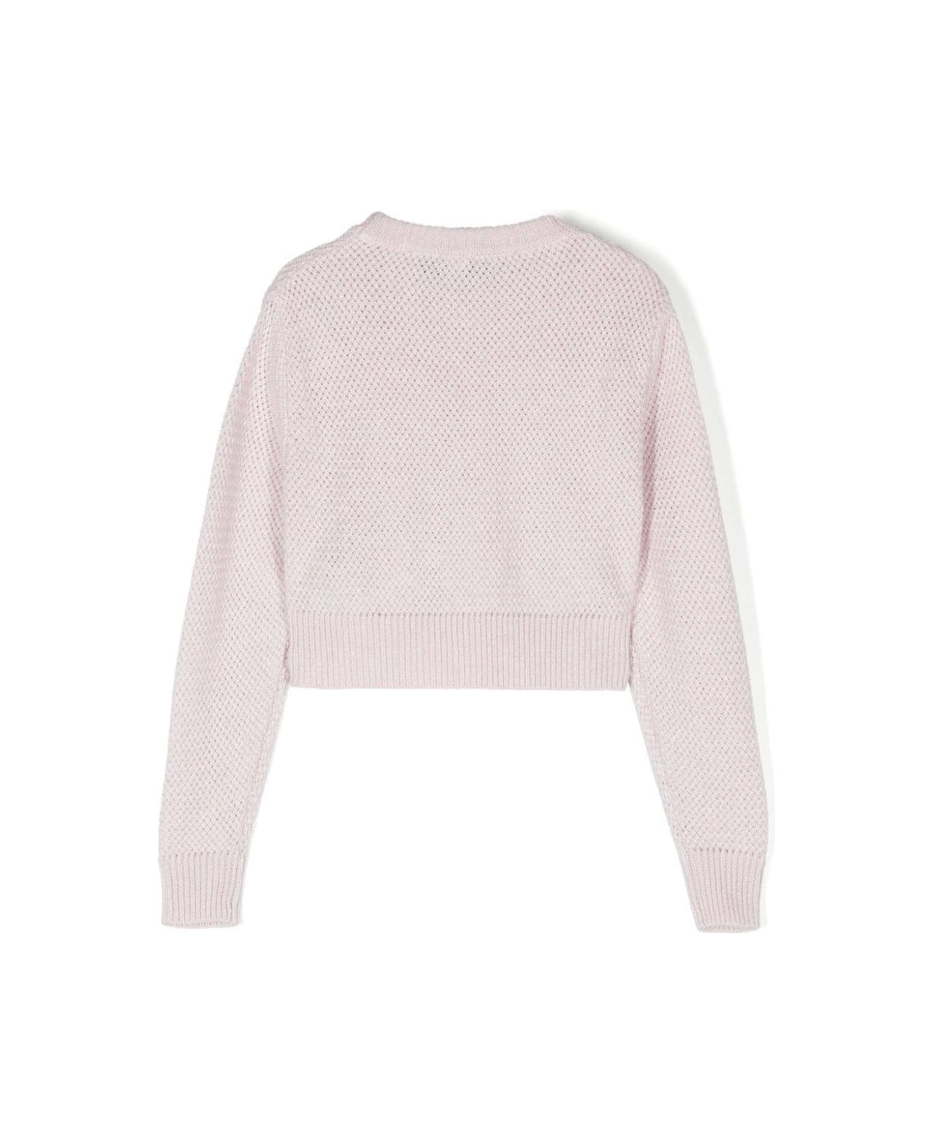 Simonetta Pull Crop - Pink