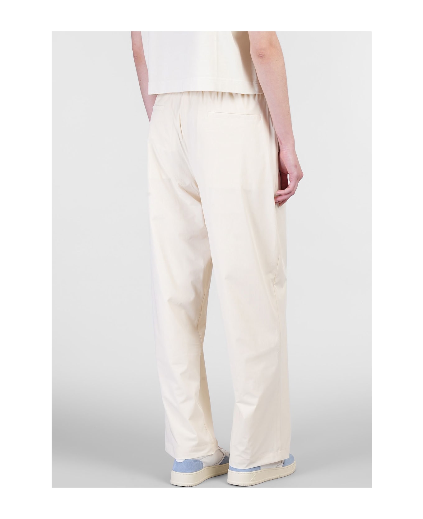 Autry Pants In Beige Nylon - beige